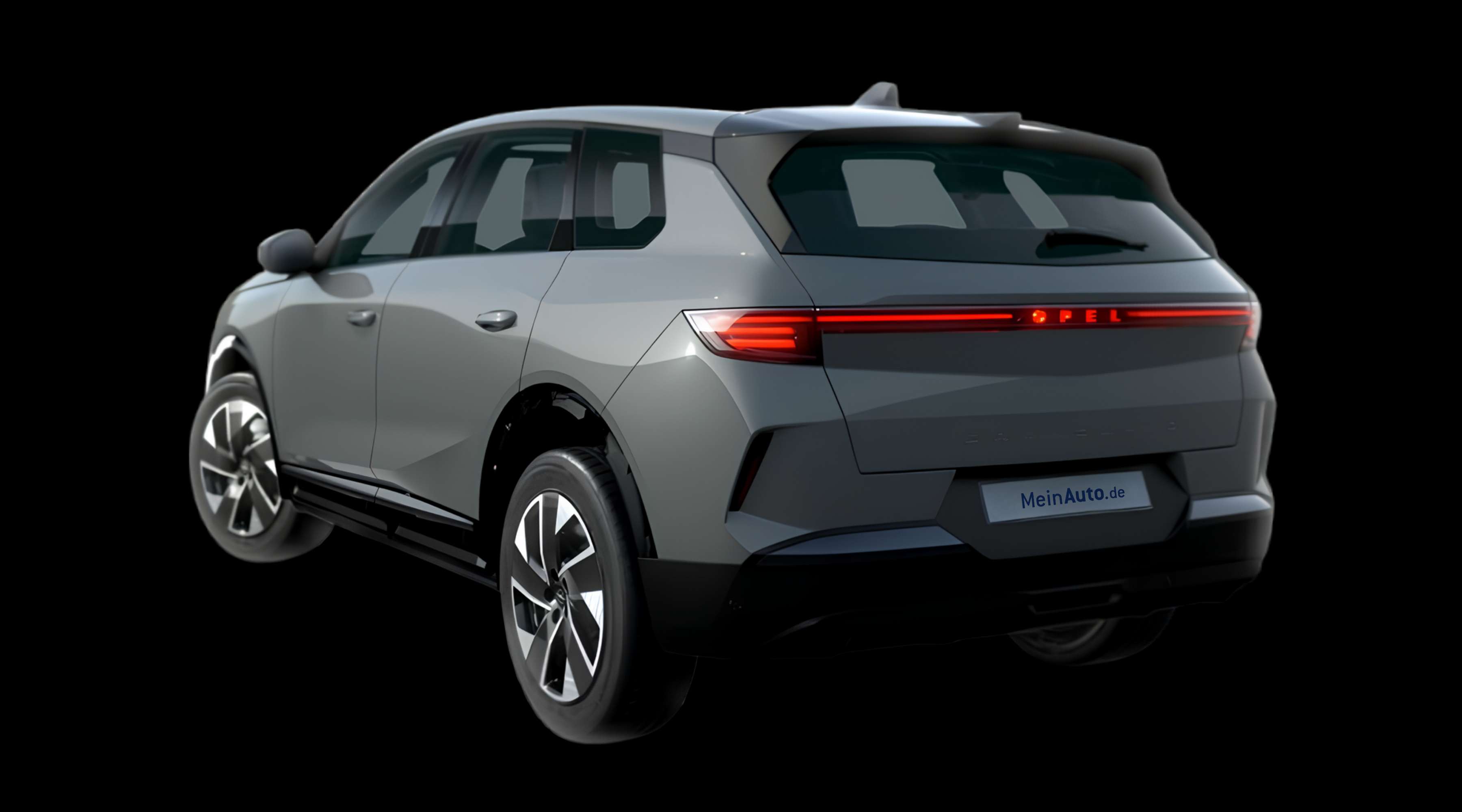 Heckansicht eines Opel Grandland