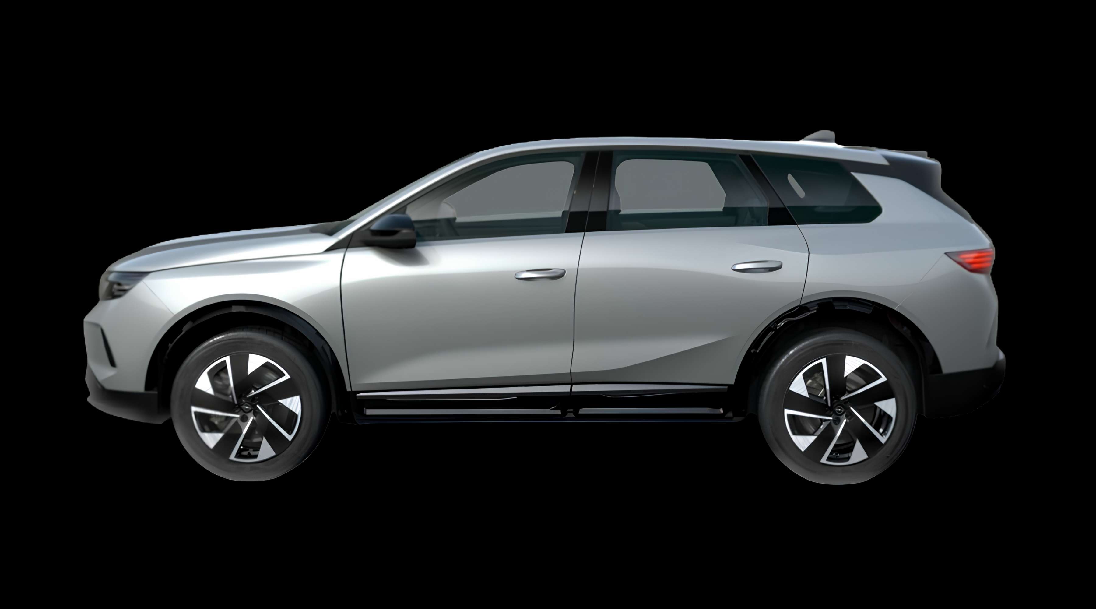 Seitenansicht eines Opel Grandland