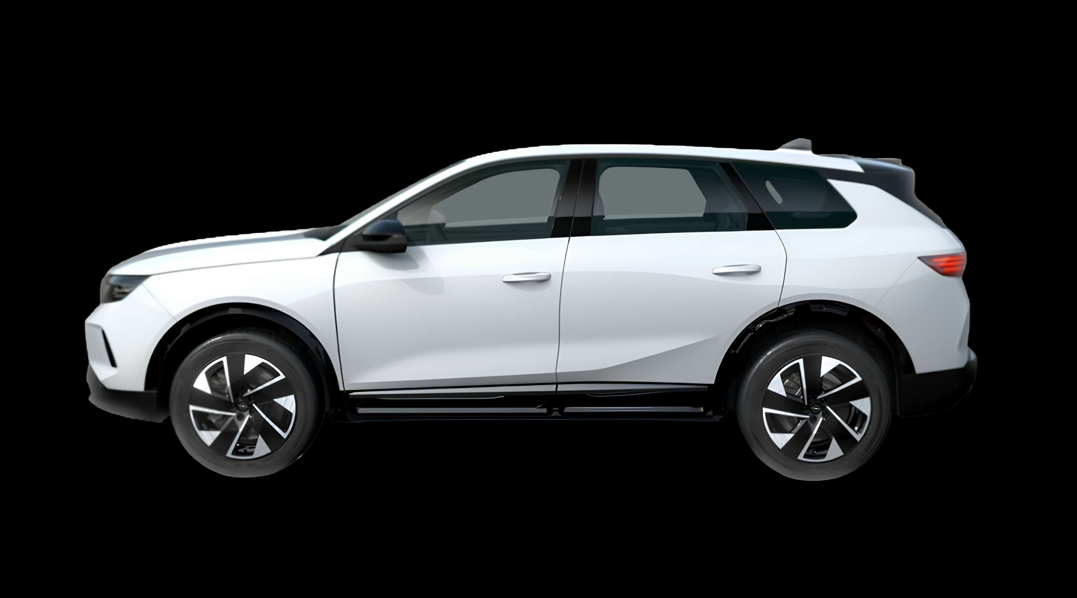 Seitenansicht eines Opel Grandland