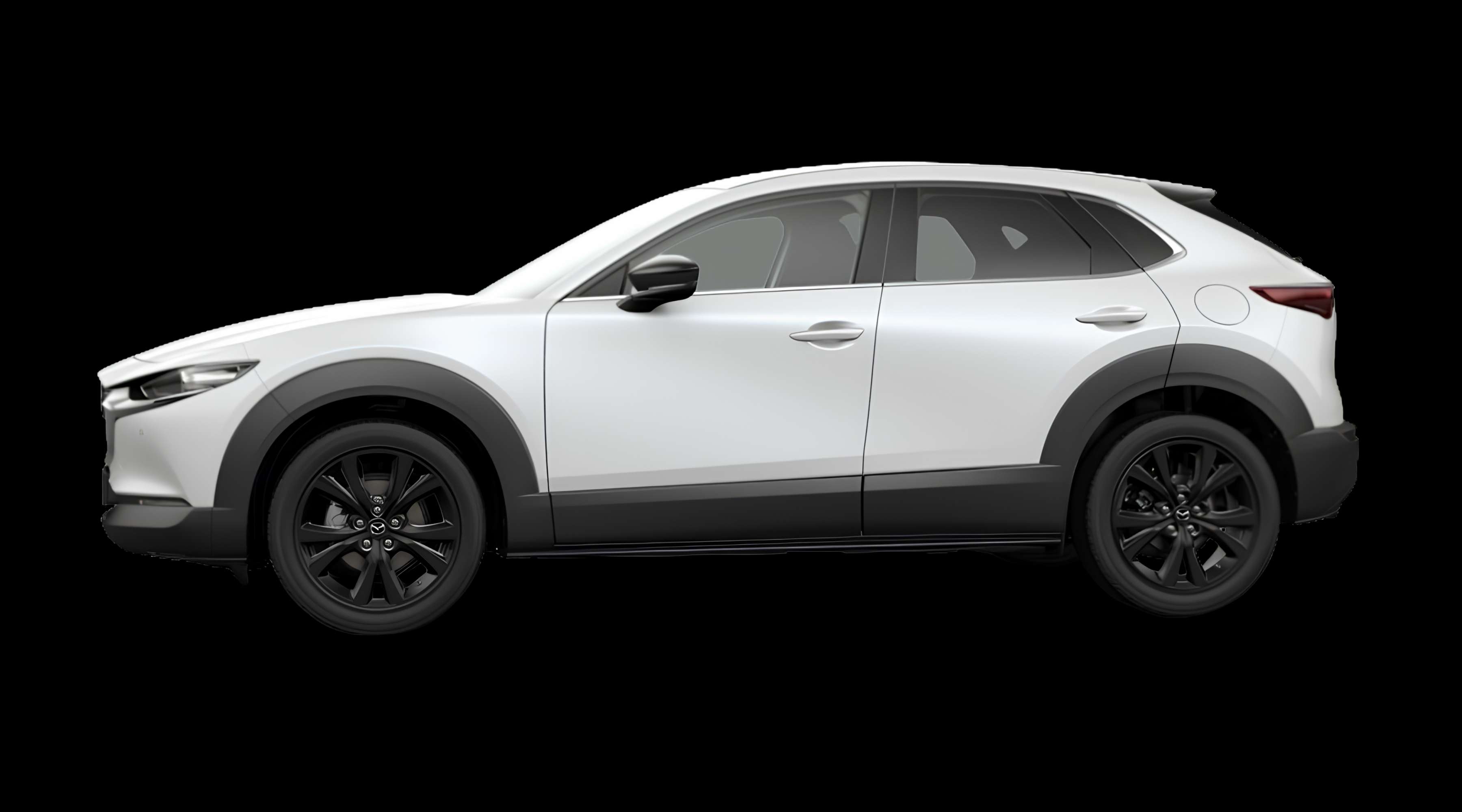 Seitenansicht eines Mazda CX-30