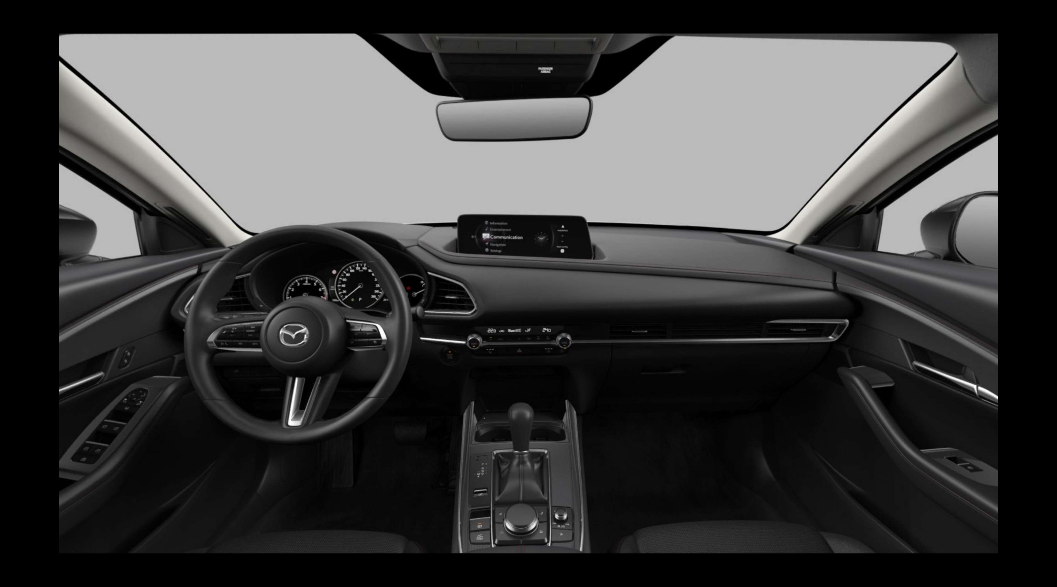 Armaturenbrett eines Mazda CX-30