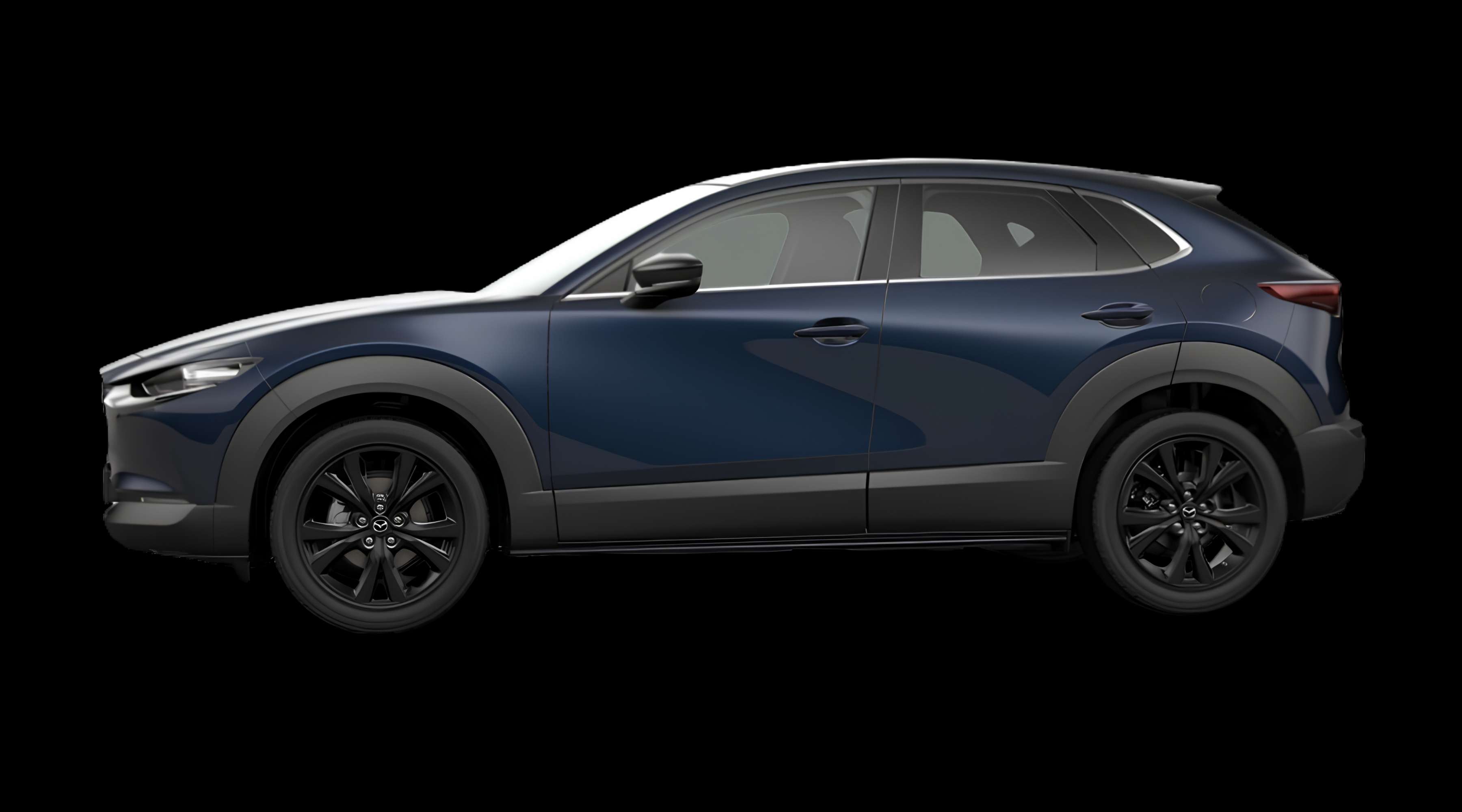 Seitenansicht eines Mazda CX-30