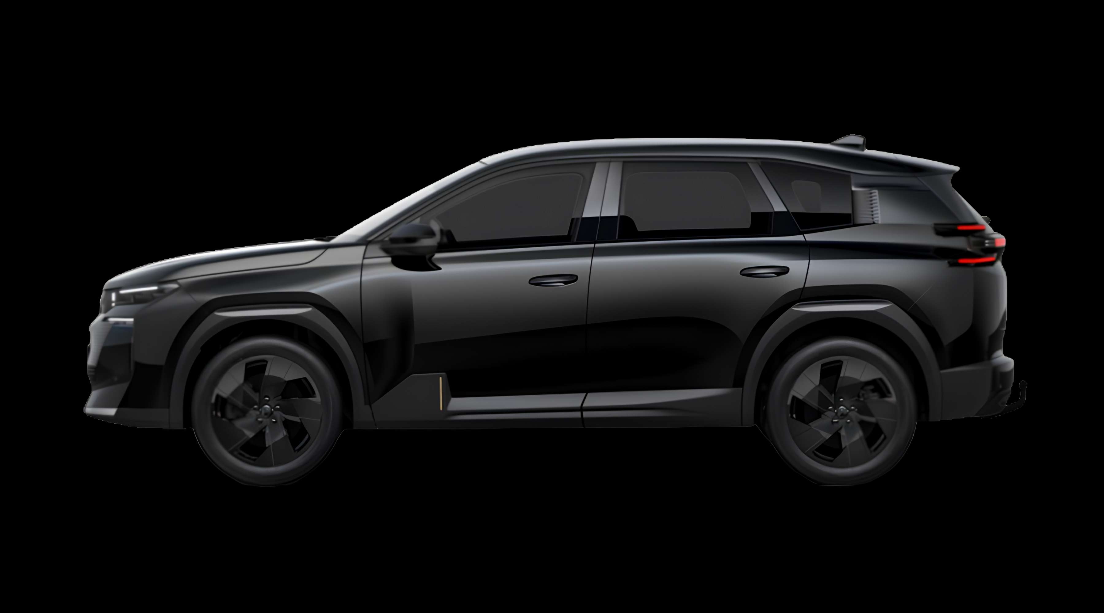 Seitenansicht eines Citroën C5 Aircross