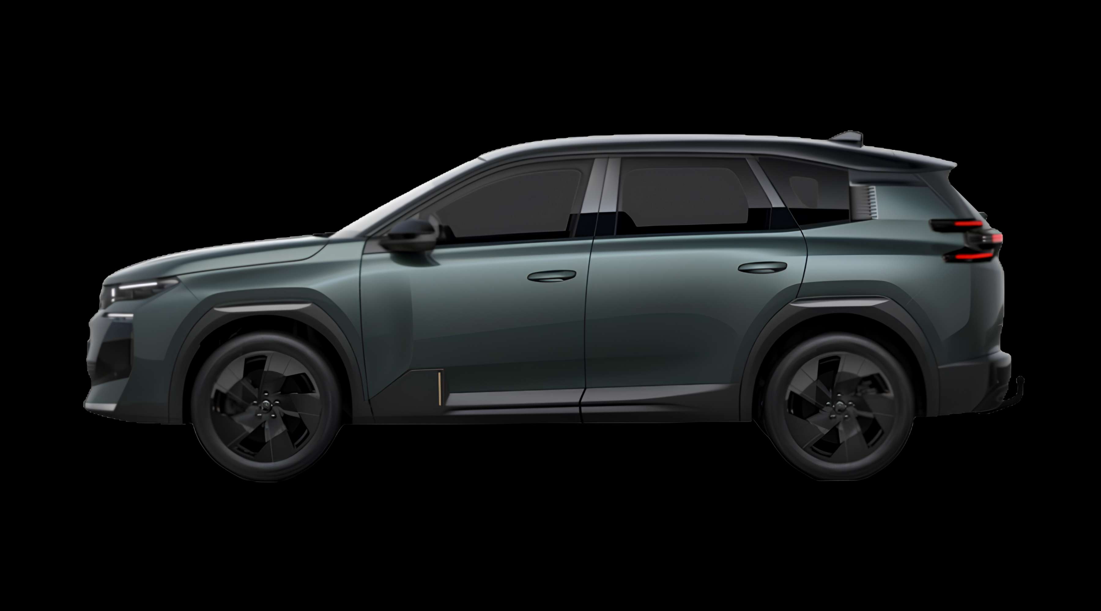 Seitenansicht eines Citroën C5 Aircross