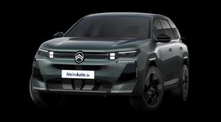 Schräge Frontansicht auf einen Citroën C5 Aircross MAX, freigestellt