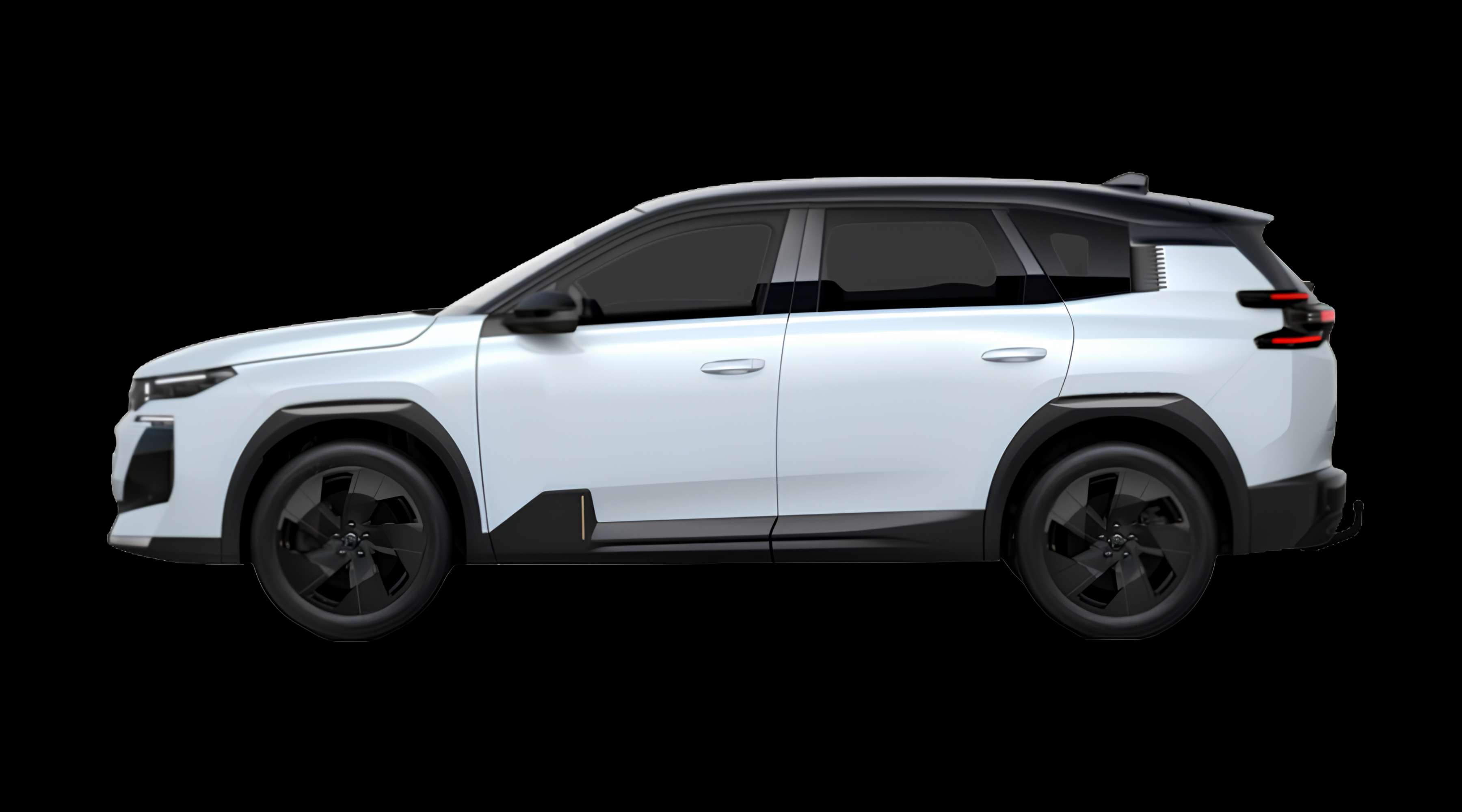 Seitenansicht eines Citroën C5 Aircross