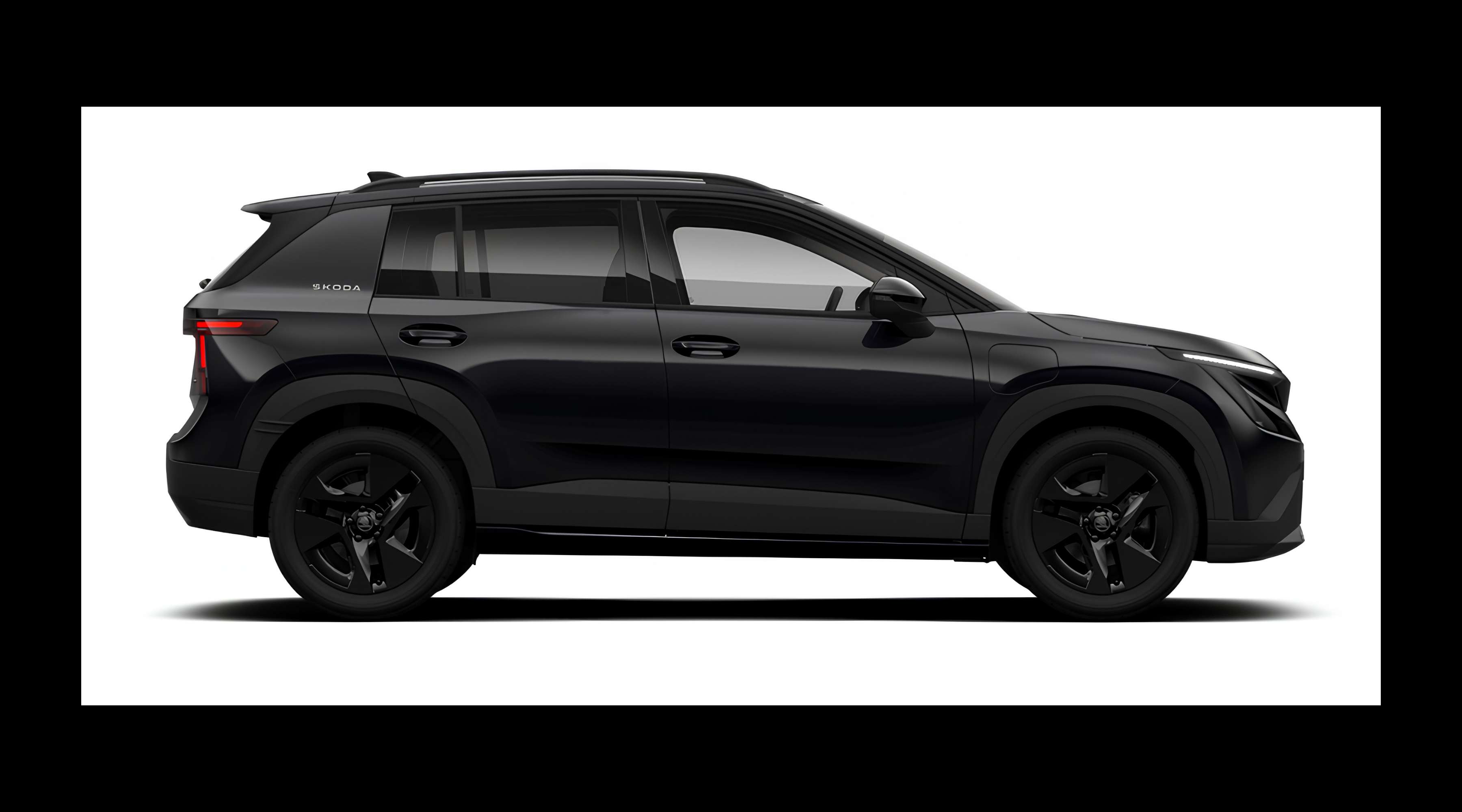 Seitenansicht eines Skoda Epiq