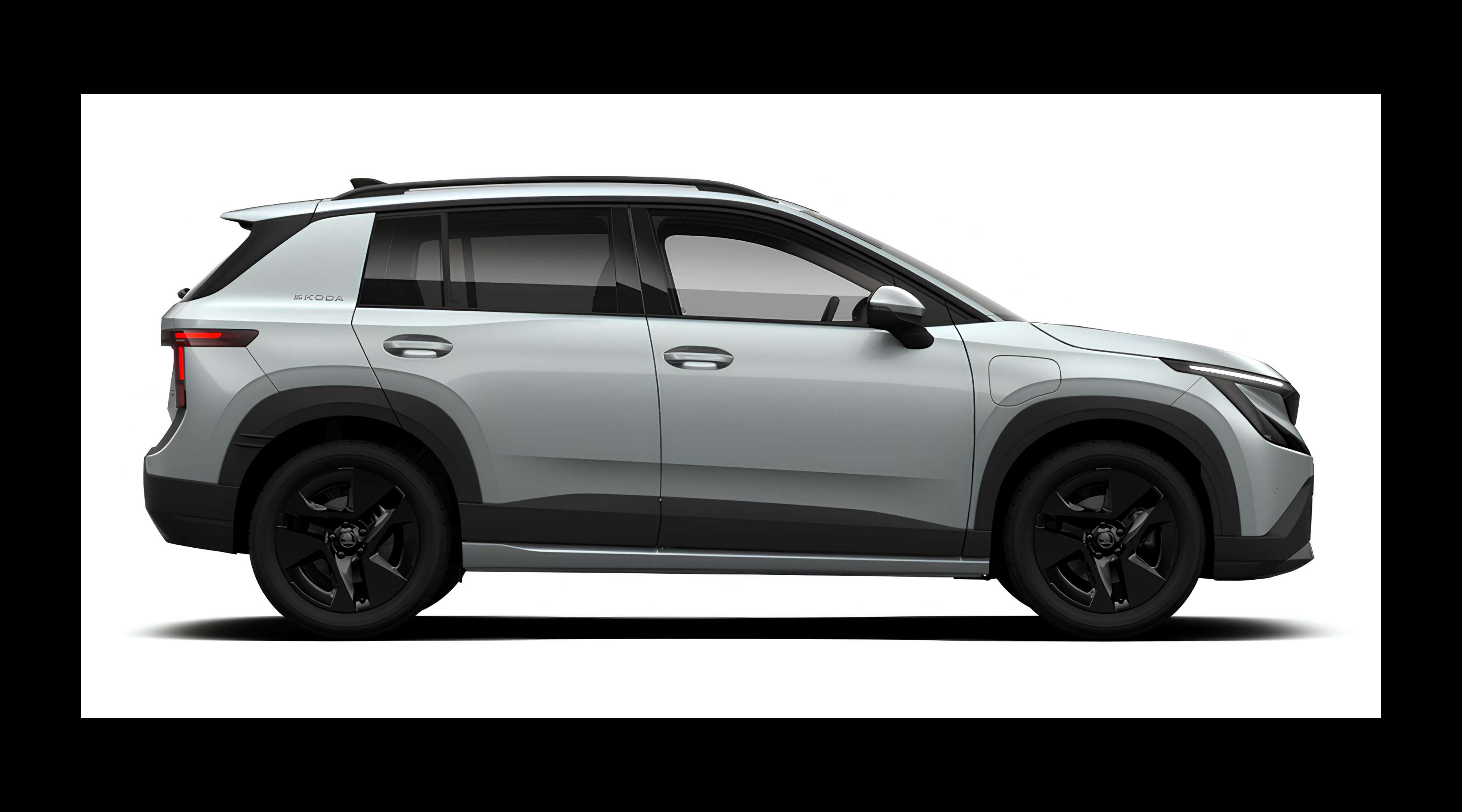 Seitenansicht eines Skoda Epiq