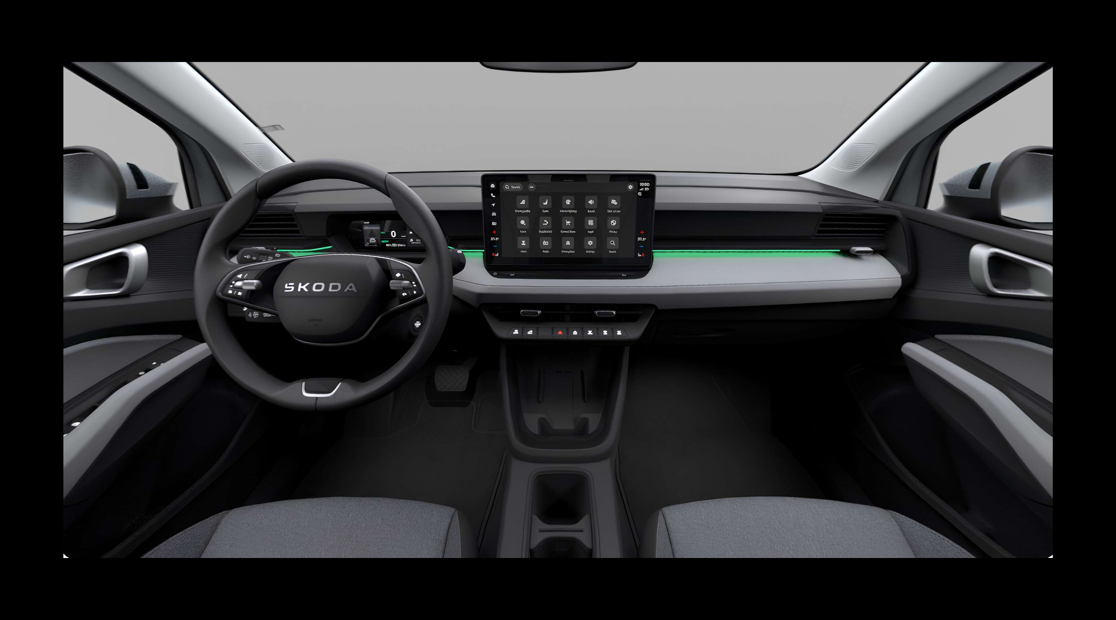 Armaturenbrett eines Skoda Epiq