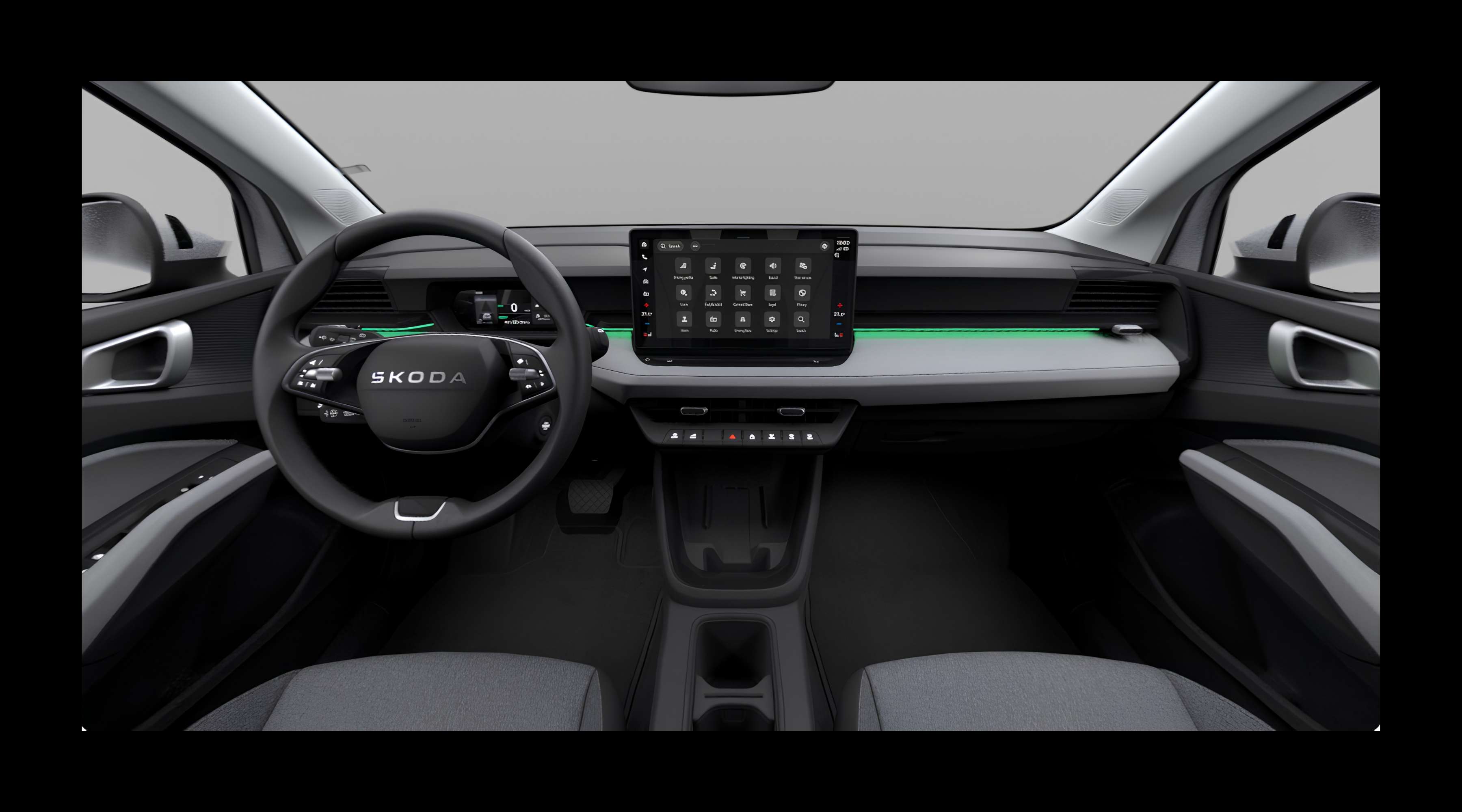 Armaturenbrett eines Skoda Epiq