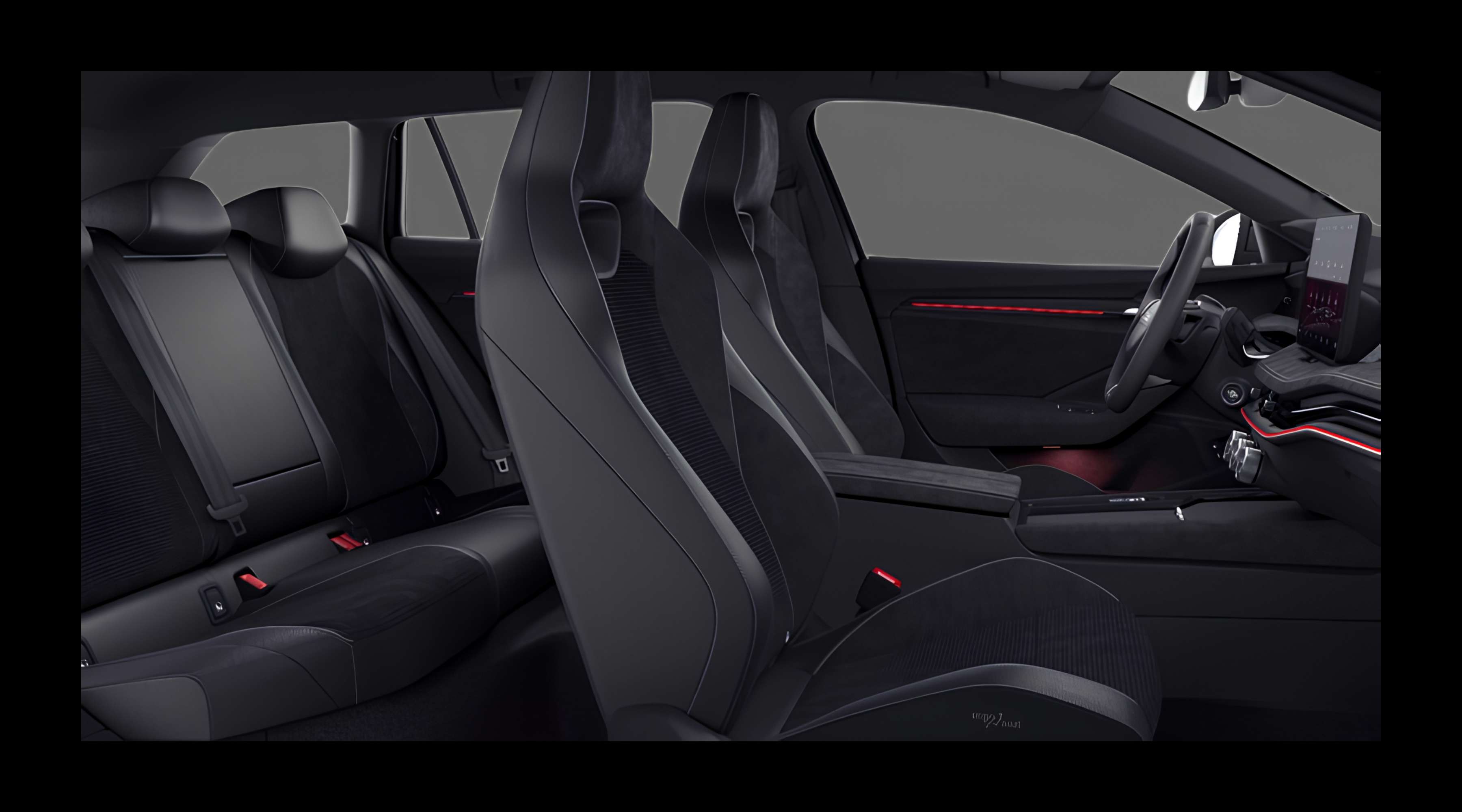 Vordersitze eines Skoda Superb