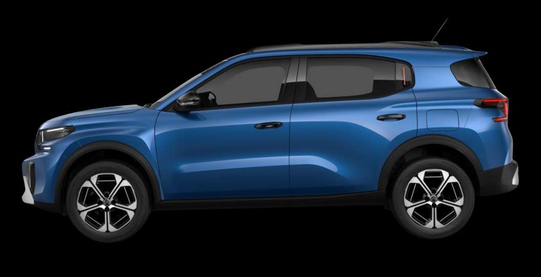 Seitenansicht eines Citroën C3 Aircross
