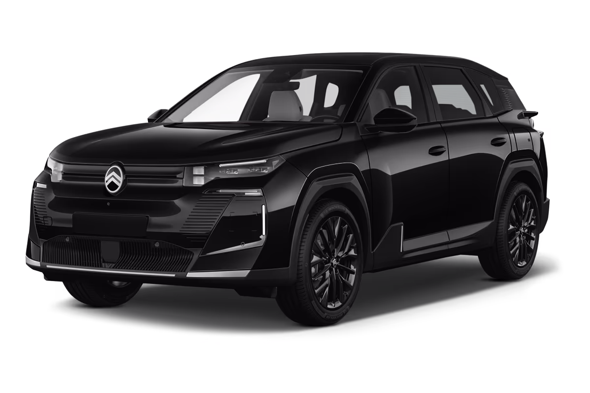 Schräge Frontansicht eines Citroën C5 Aircross, freigestellt