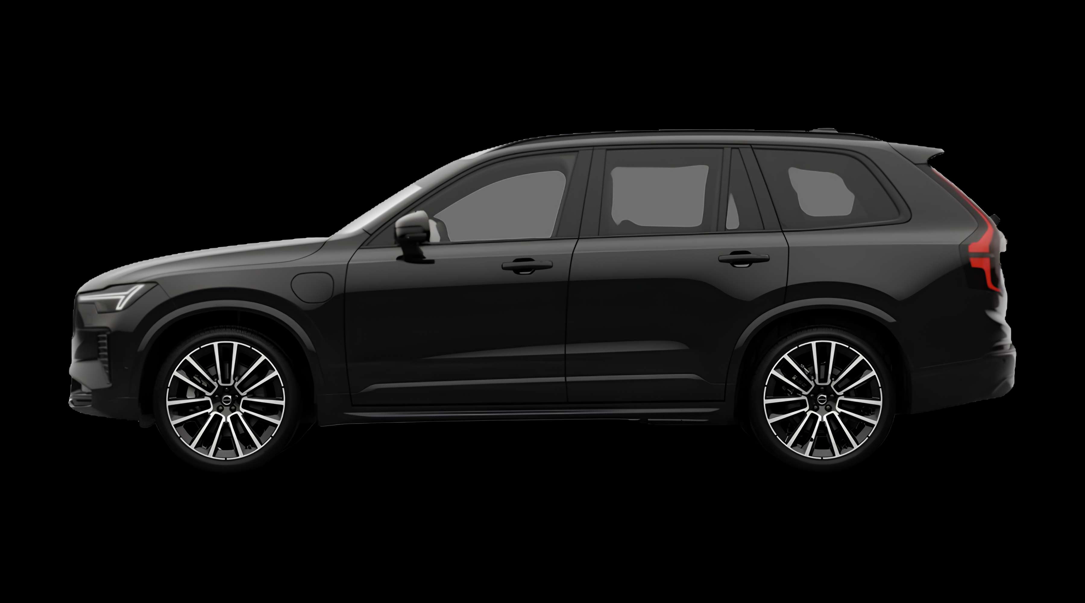 Seitenansicht eines Volvo XC90