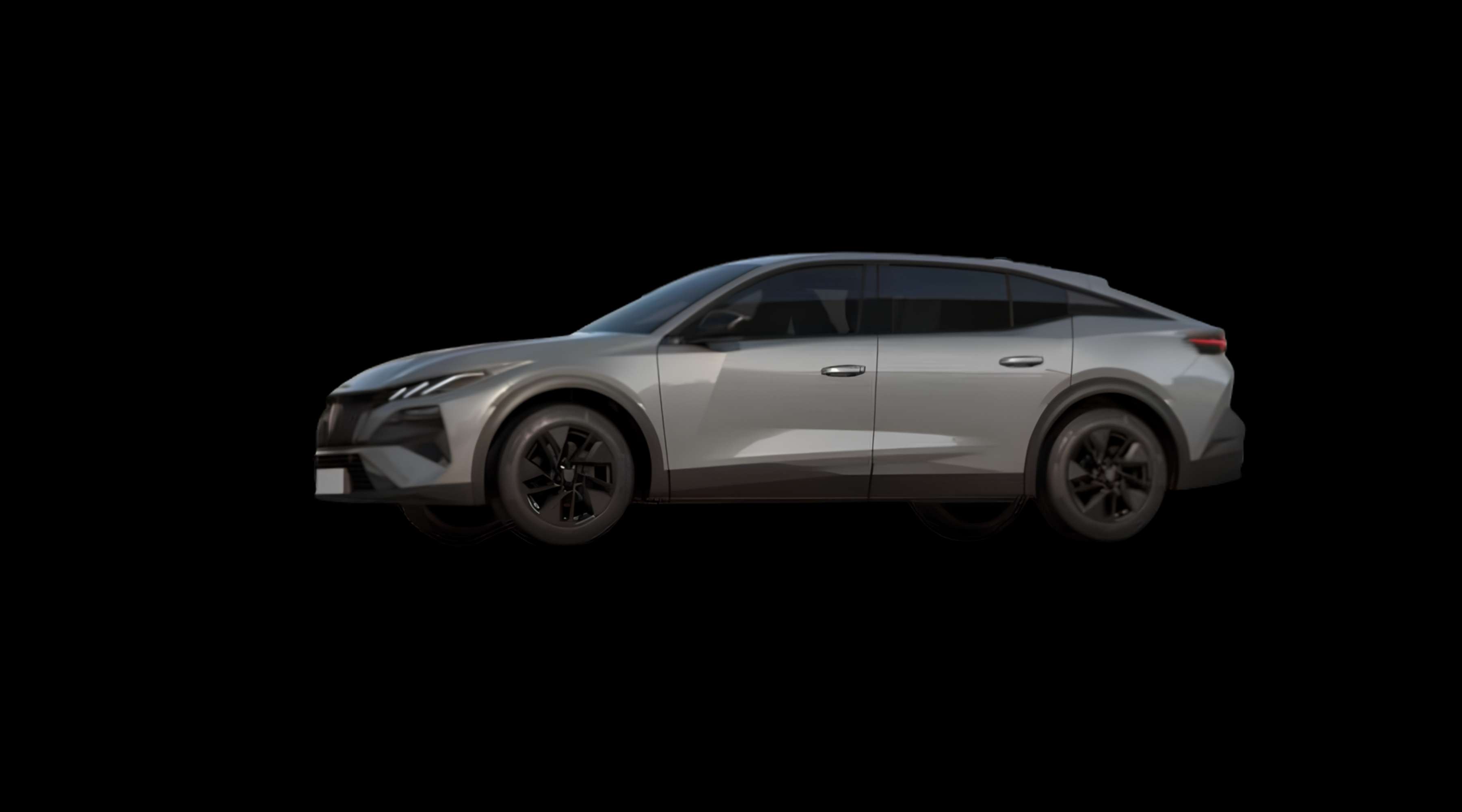 Seitenansicht eines Peugeot 408