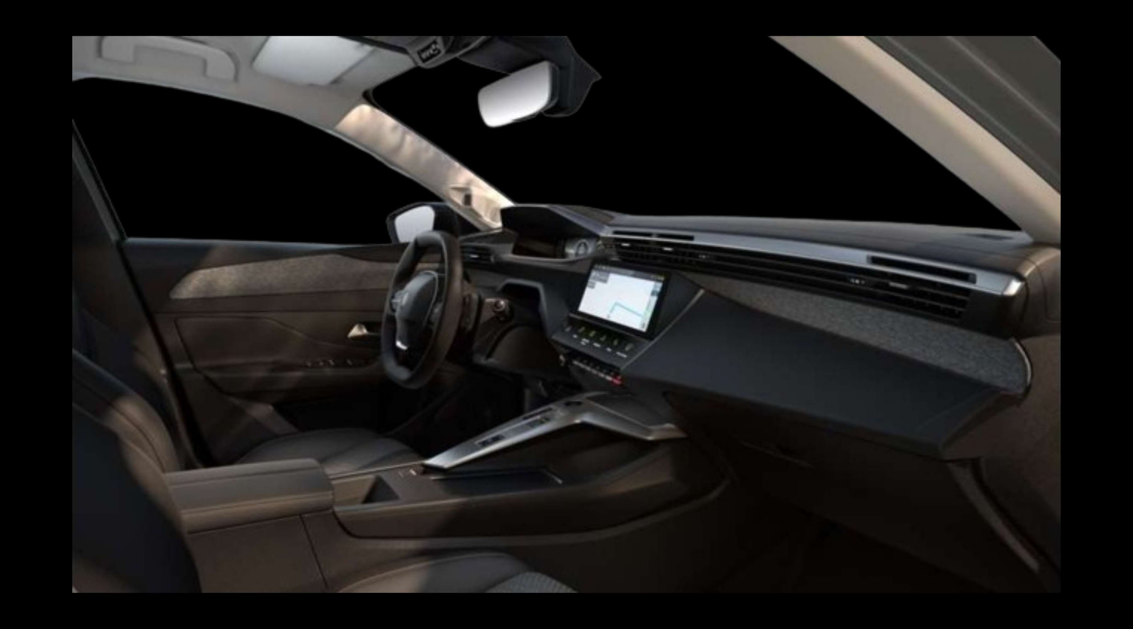 Vordersitze eines Peugeot 408