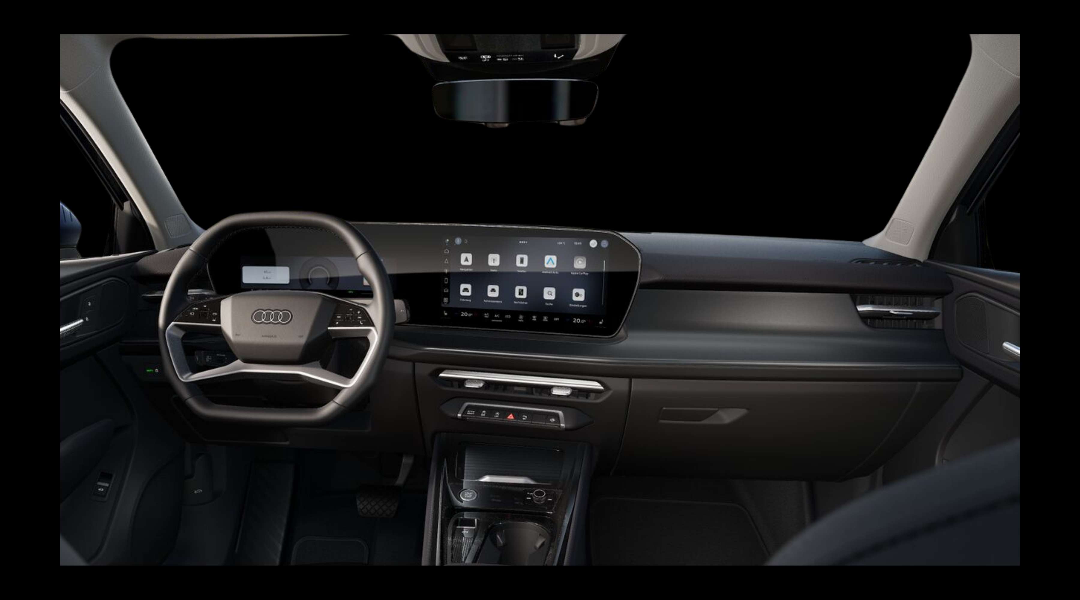 Armaturenbrett eines Audi Q3 Sportback