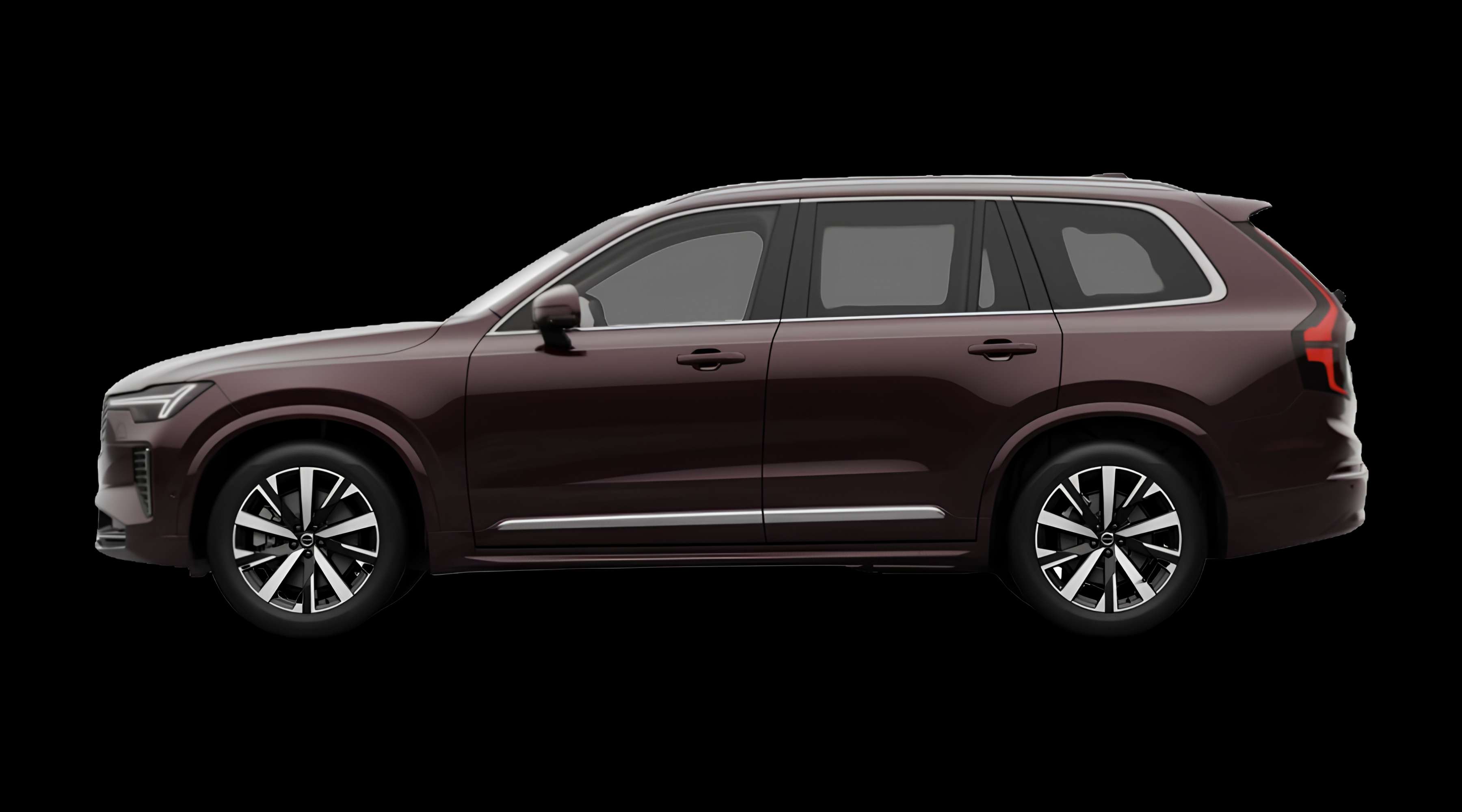 Seitenansicht eines Volvo XC90