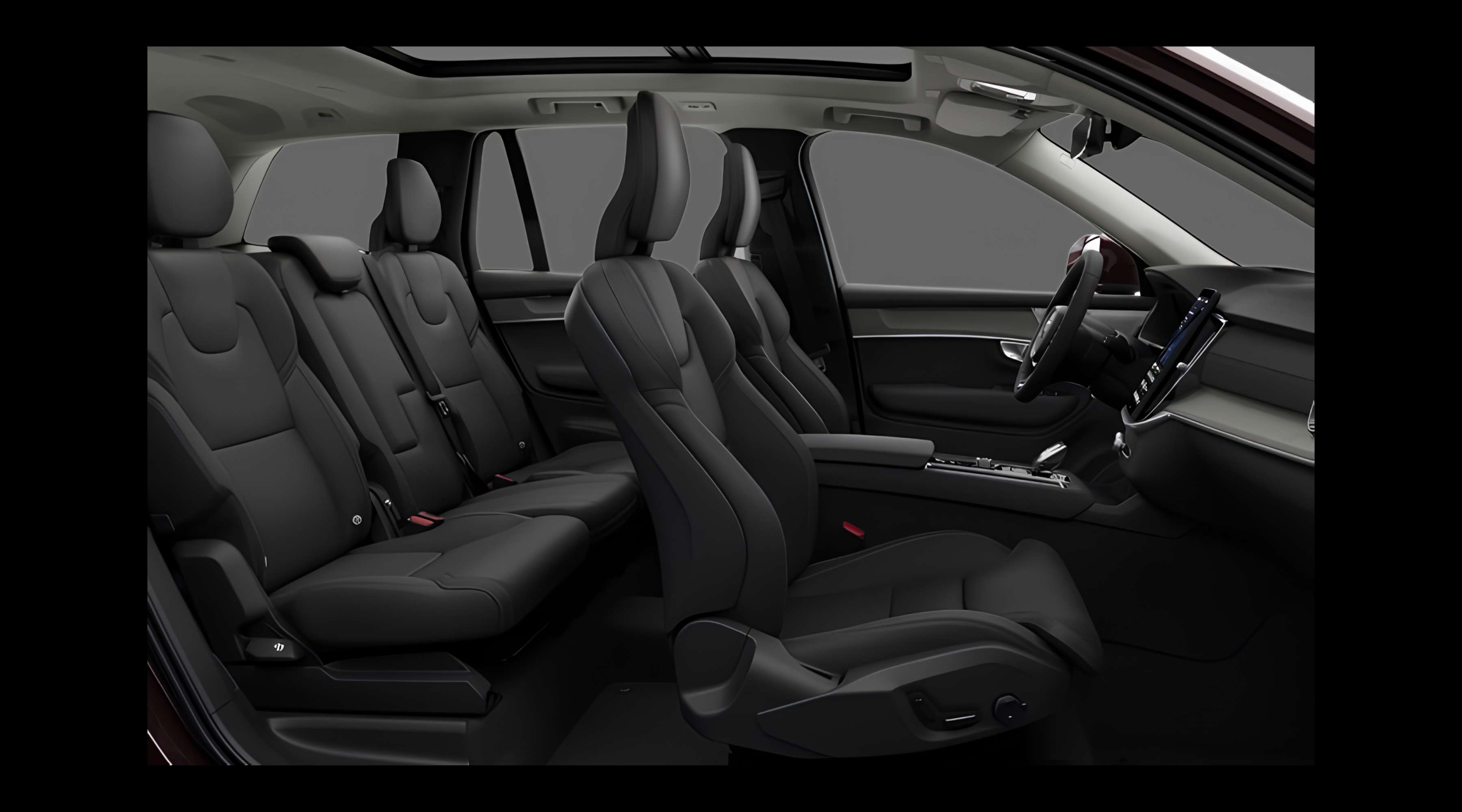 Rücksitzbank eines Volvo XC90