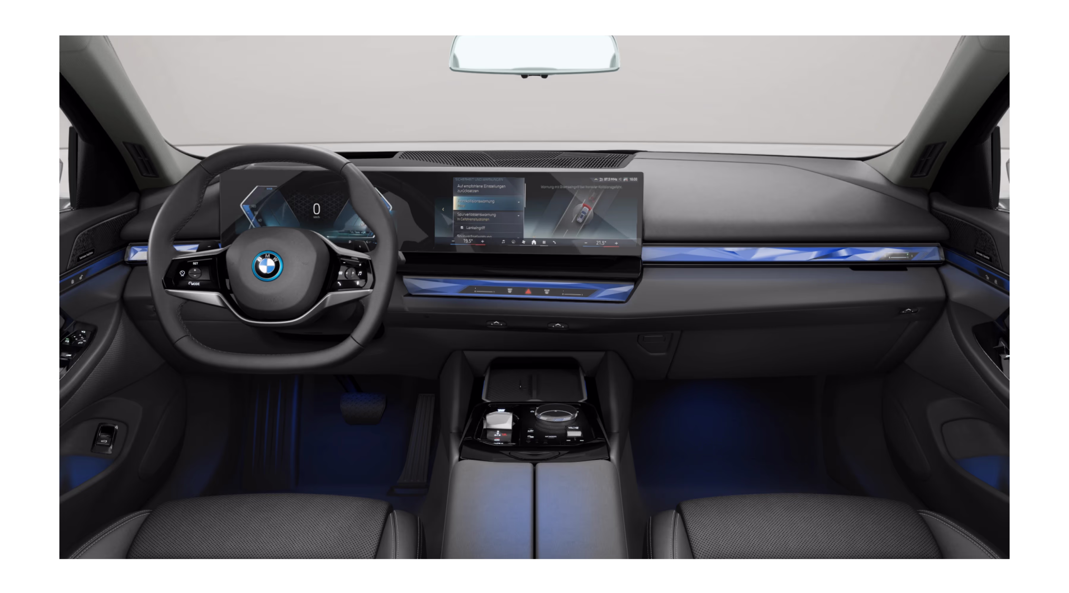Armaturenbrett eines BMW 5er-Reihe