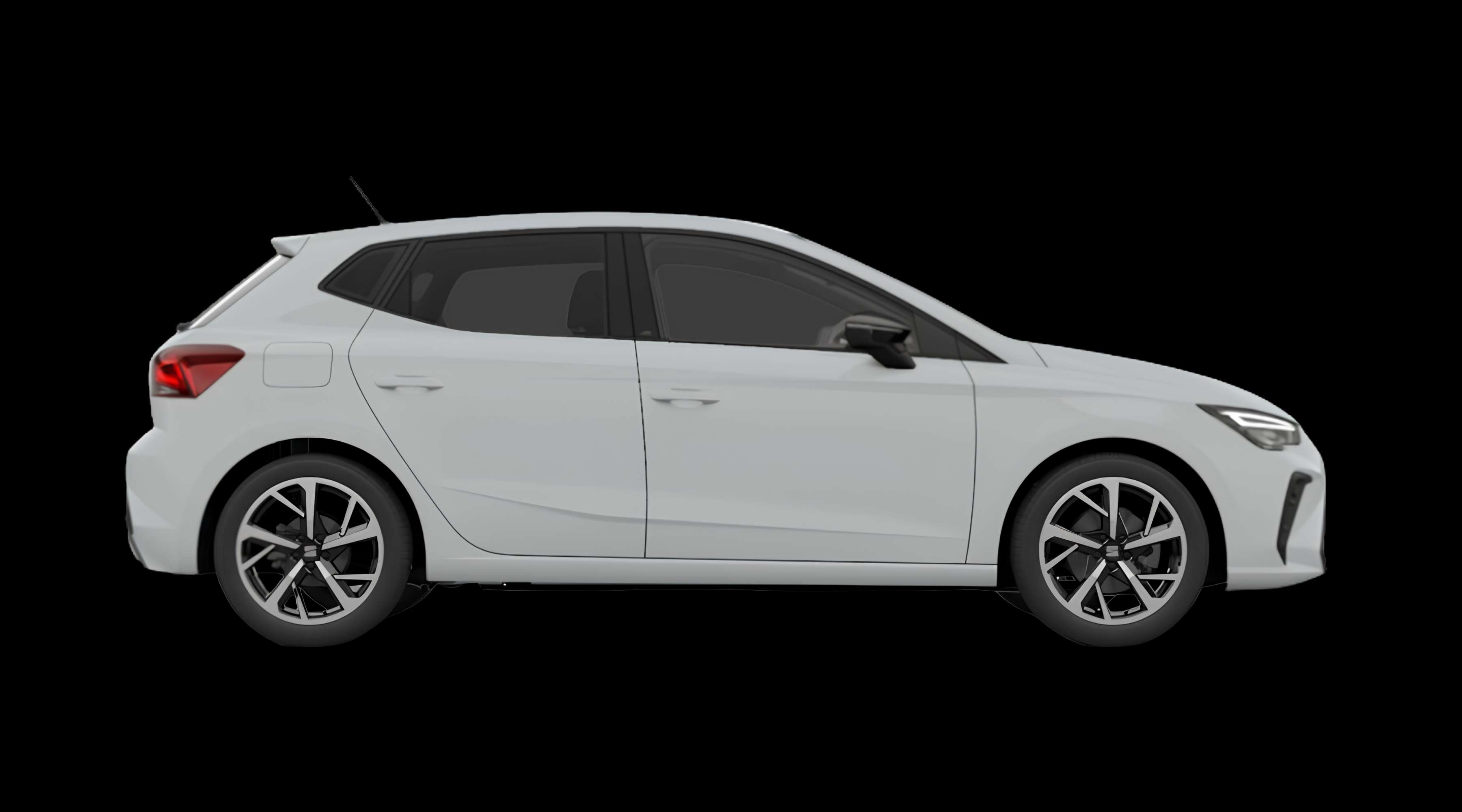 Seitenansicht eines SEAT Ibiza