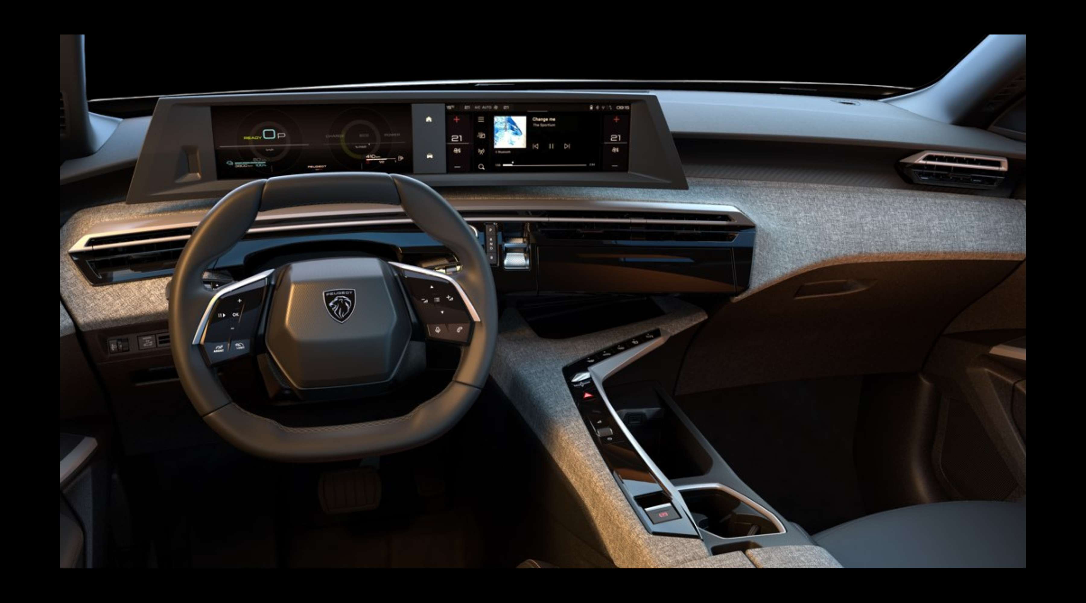 Armaturenbrett eines Peugeot 5008