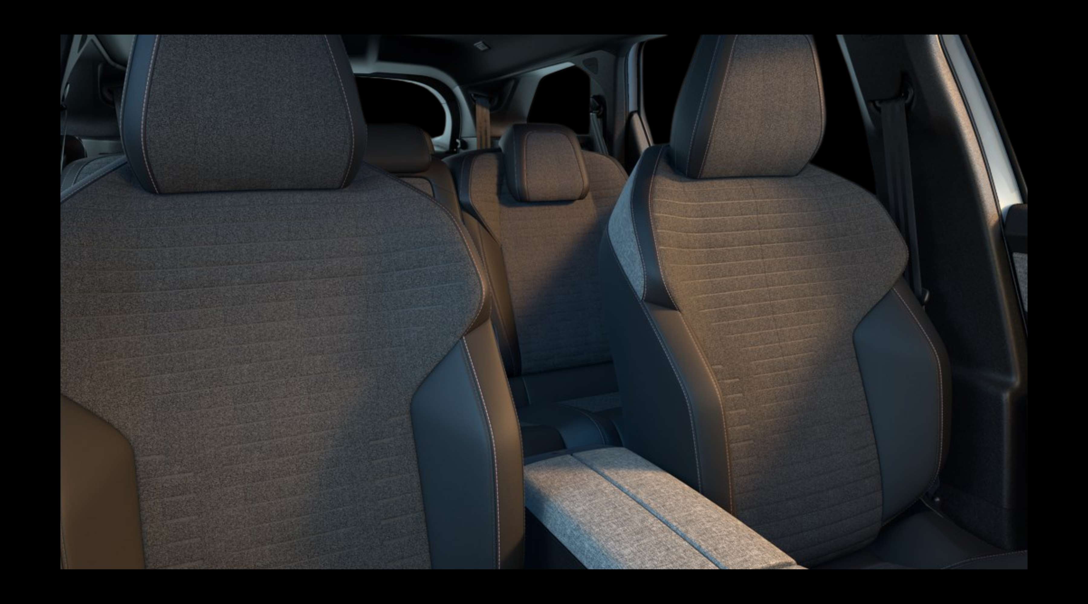 Vordersitze eines Peugeot 5008