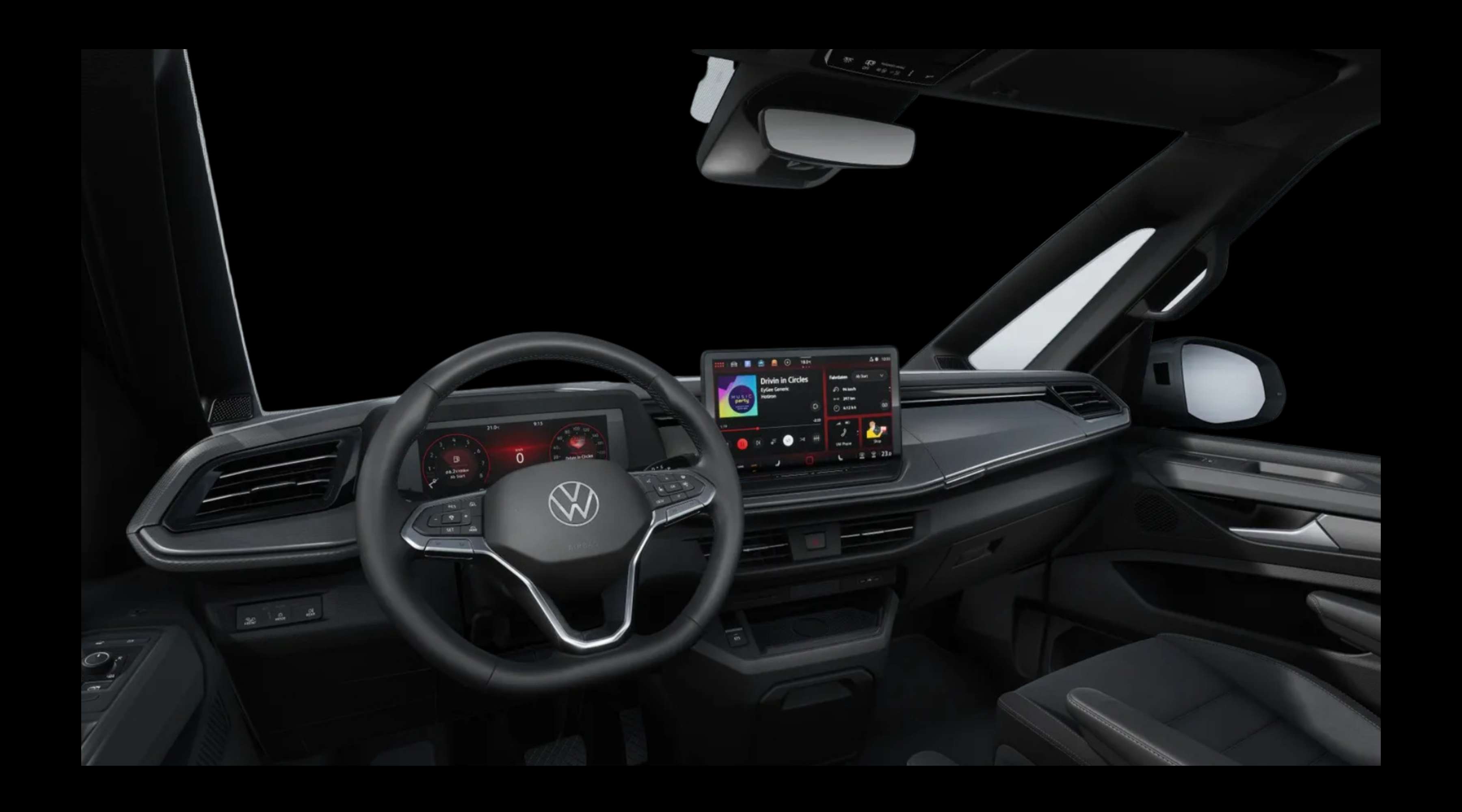 Armaturenbrett eines Volkswagen Multivan
