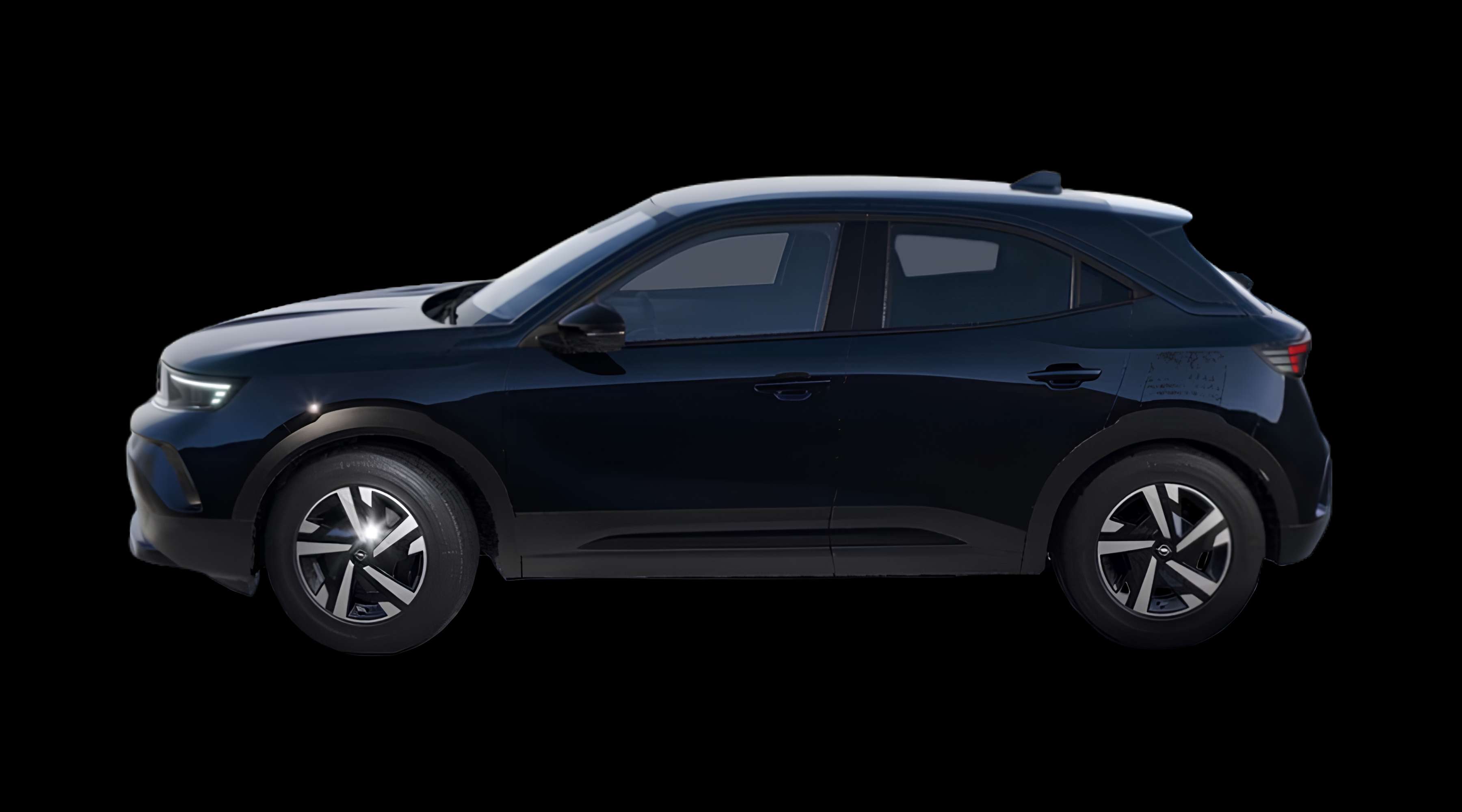Seitenansicht eines Opel Mokka