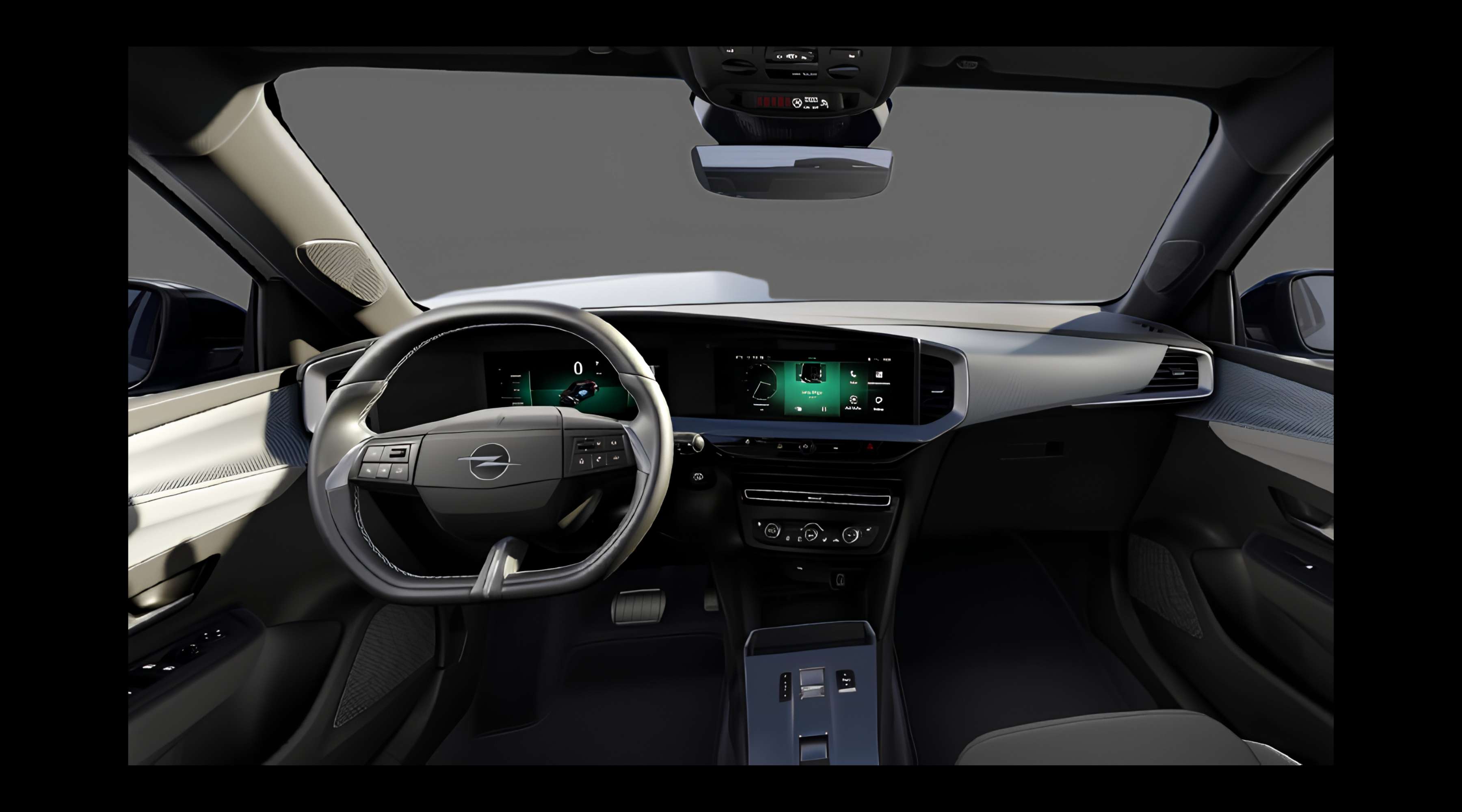 Armaturenbrett eines Opel Mokka
