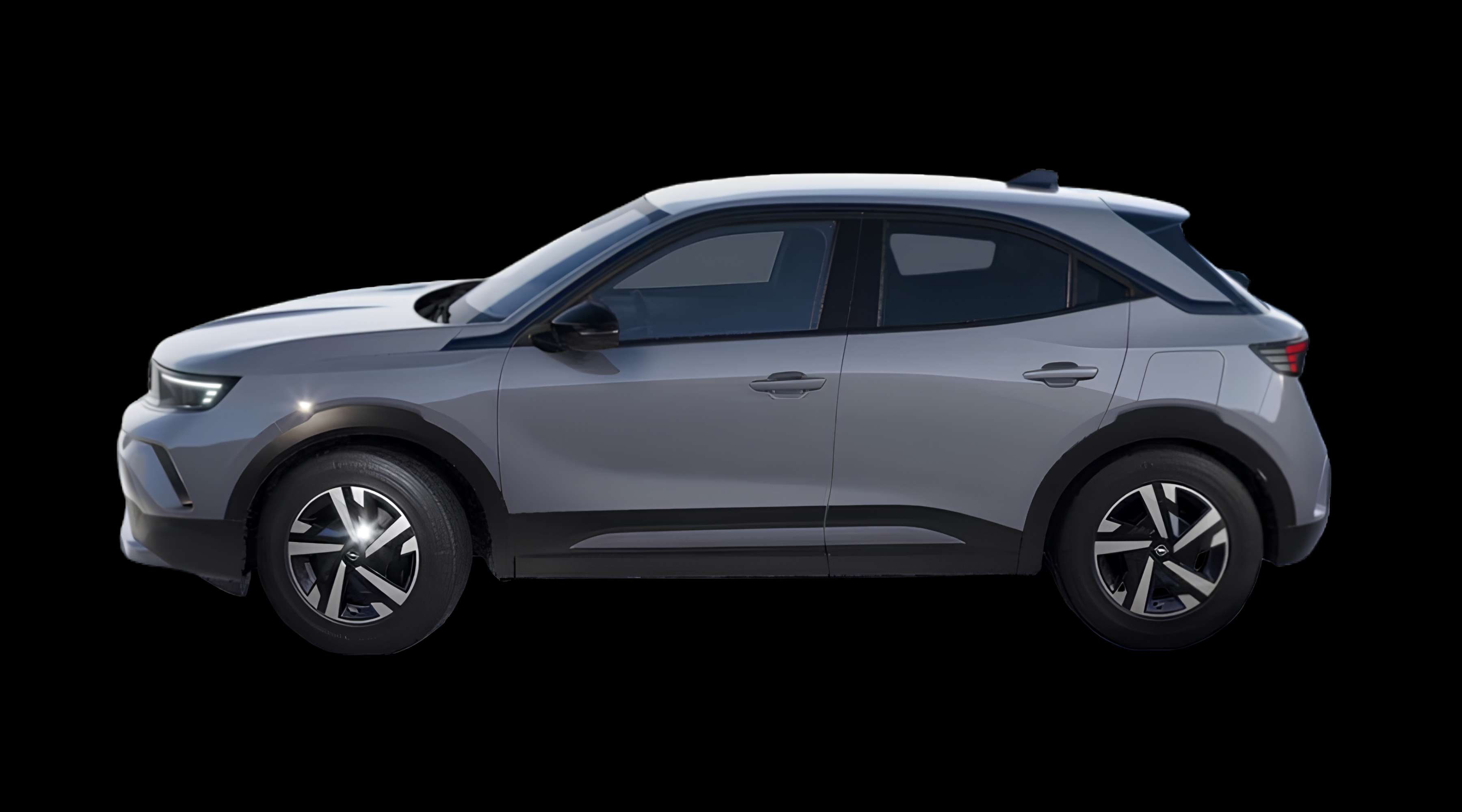 Seitenansicht eines Opel Mokka