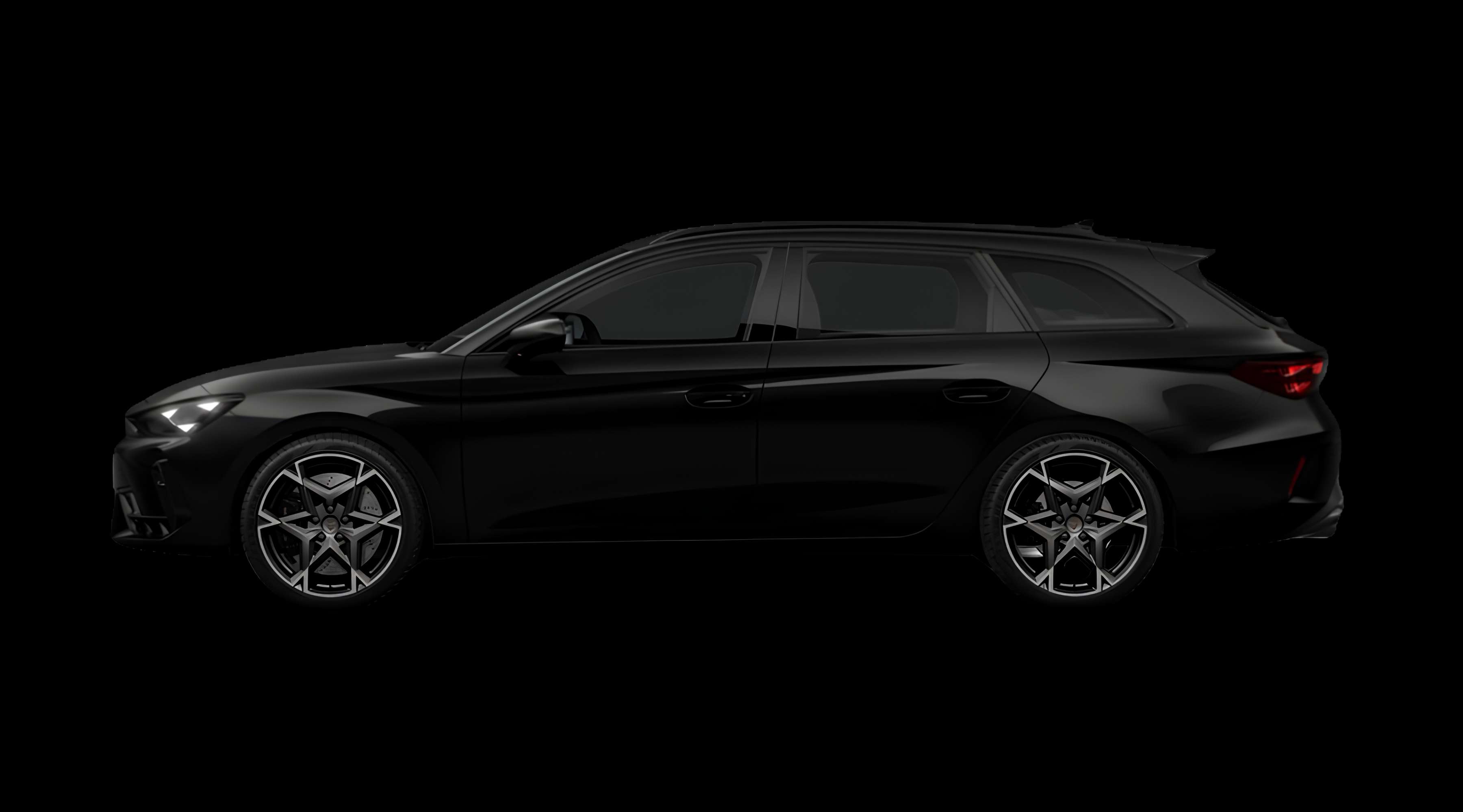 Seitenansicht eines CUPRA Leon