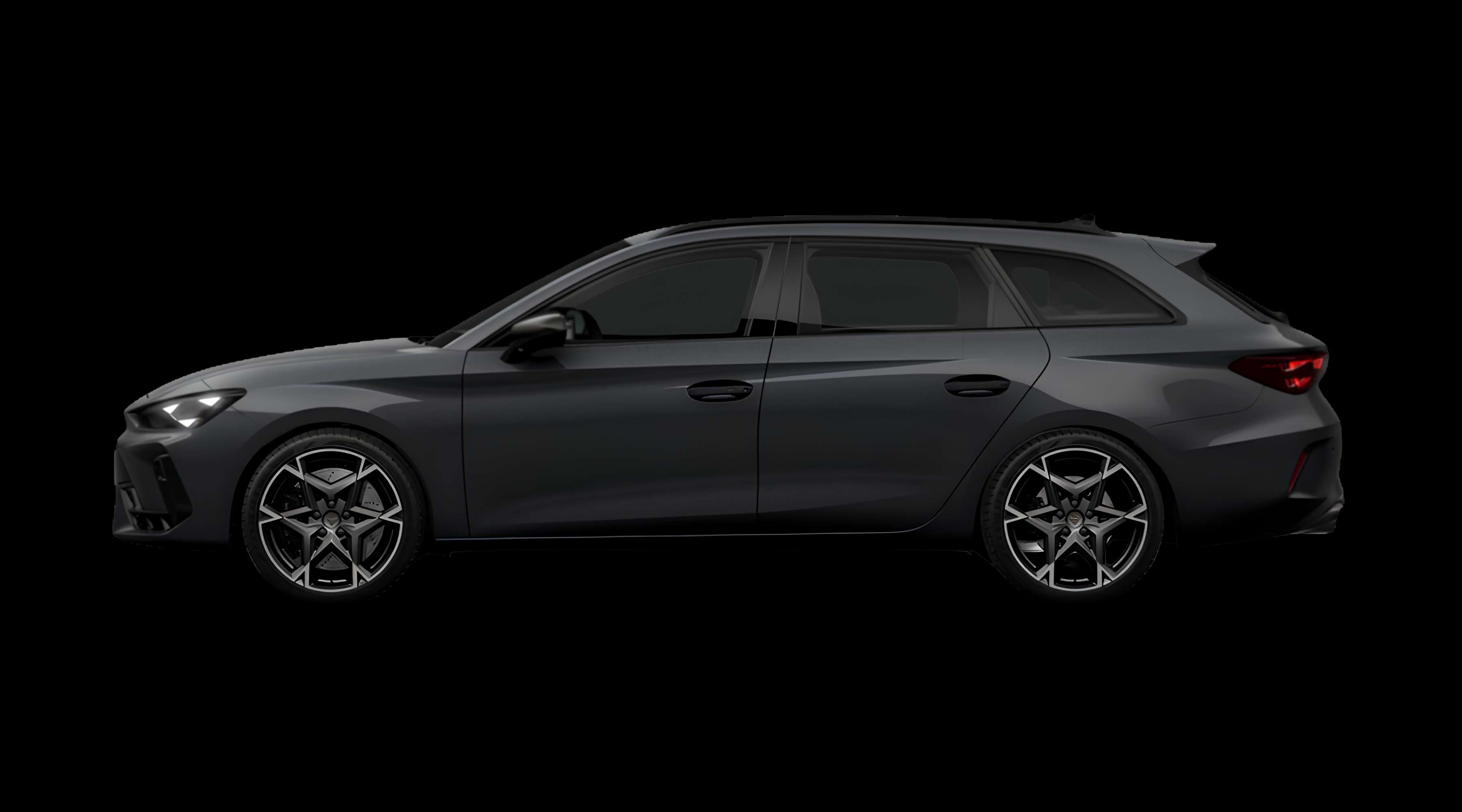 Seitenansicht eines CUPRA Leon
