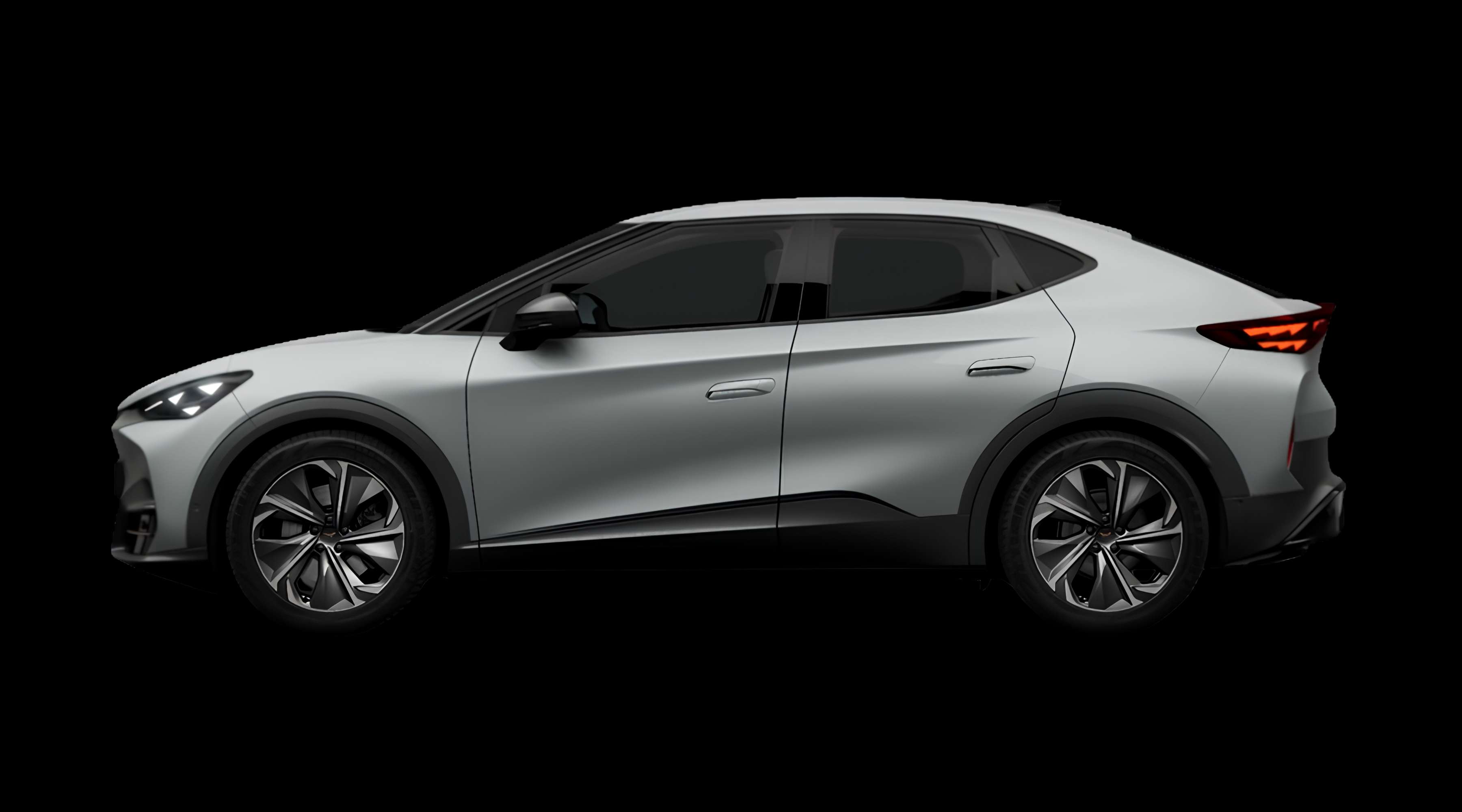 Seitenansicht eines CUPRA Tavascan
