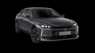 Schräge Frontansicht auf einen DS Automobiles Nº 4 Pallas, freigestellt