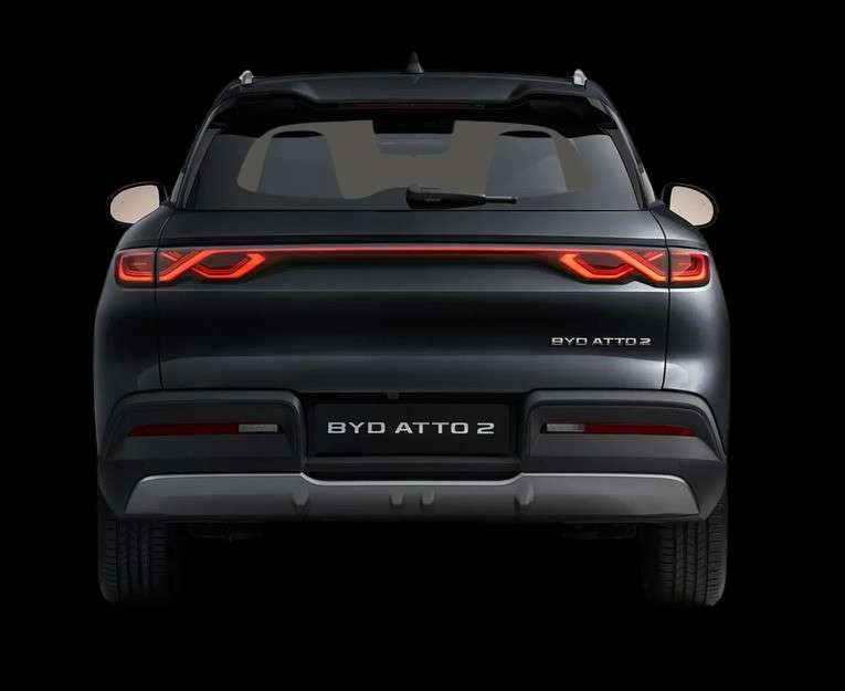 Heckansicht eines BYD Atto 2