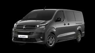 Schräge Frontansicht auf einen Citroën SpaceTourer Plus, freigestellt