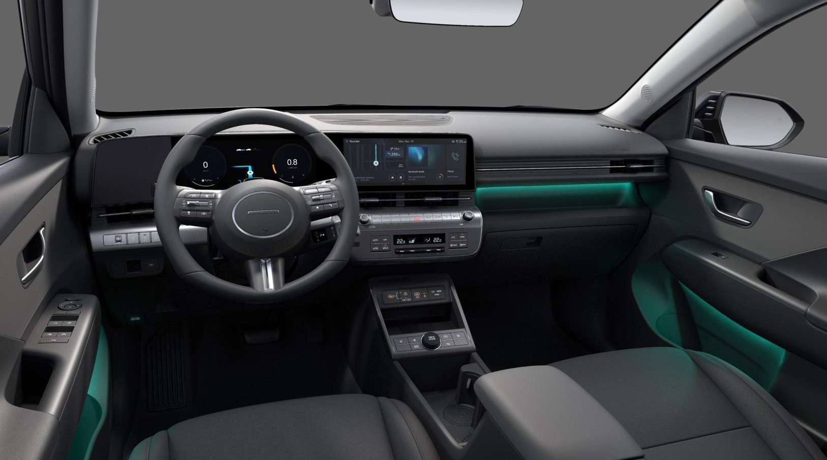 Armaturenbrett eines Hyundai Kona