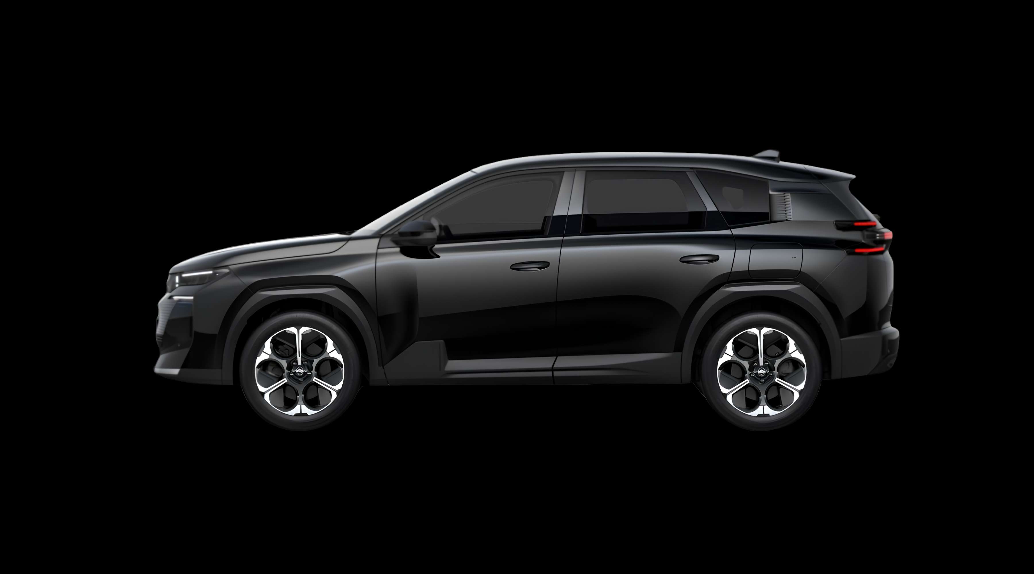 Seitenansicht eines Citroën C5 Aircross