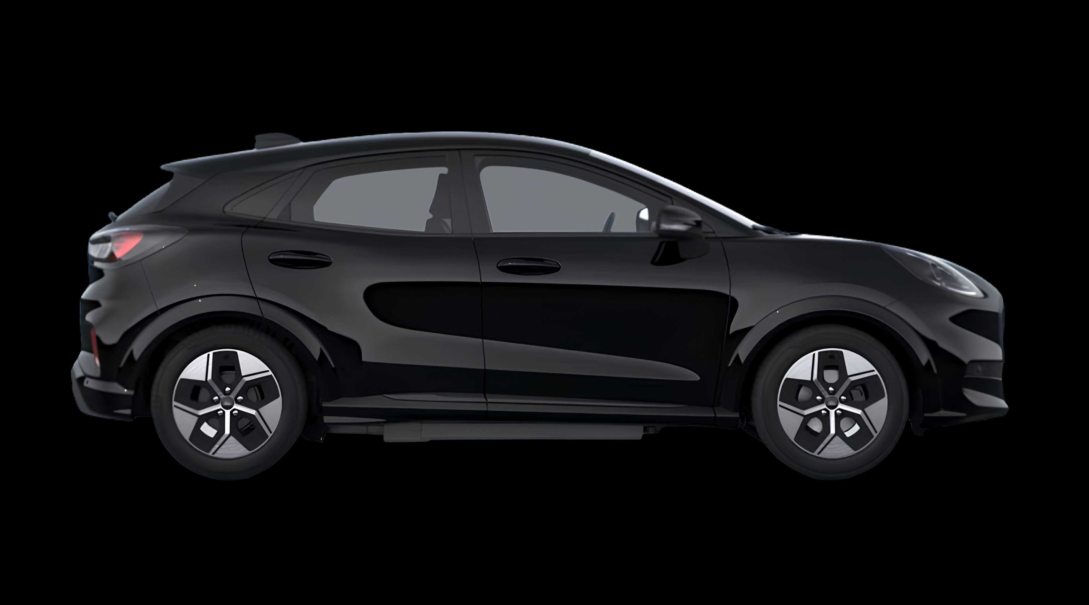 Seitenansicht eines Ford Puma Gen-E