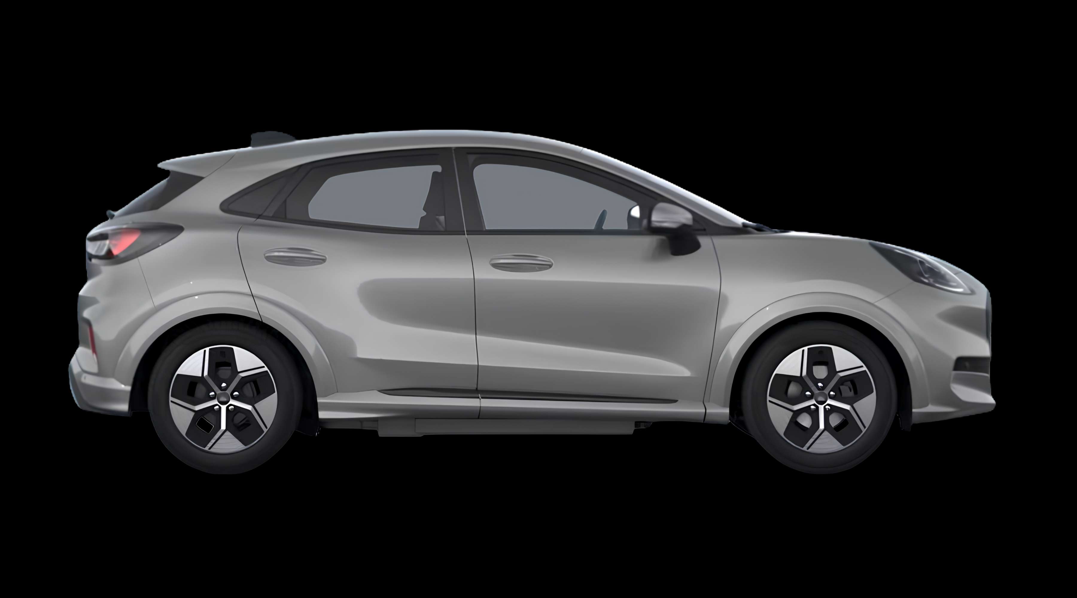 Seitenansicht eines Ford Puma Gen-E