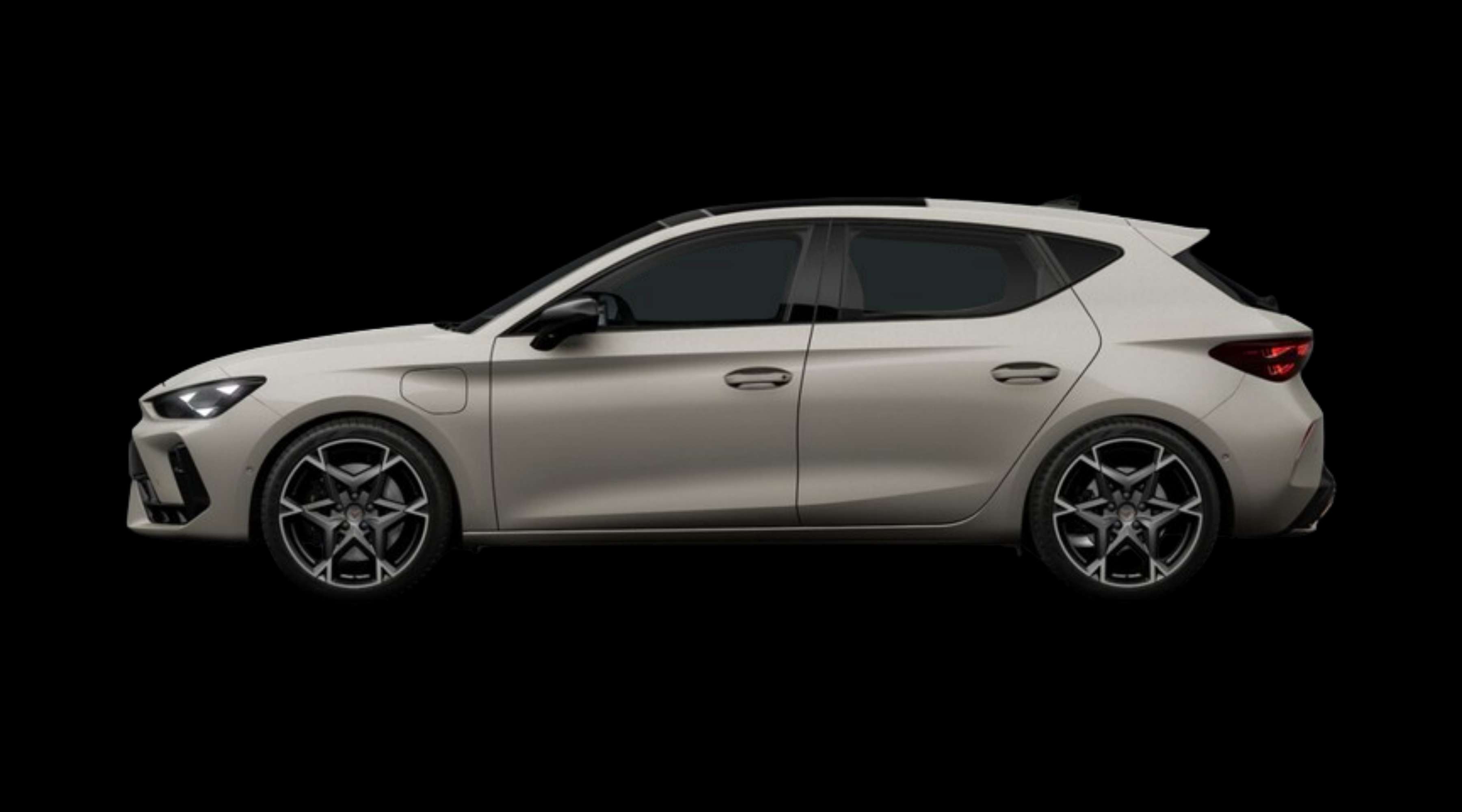 Seitenansicht eines CUPRA Leon