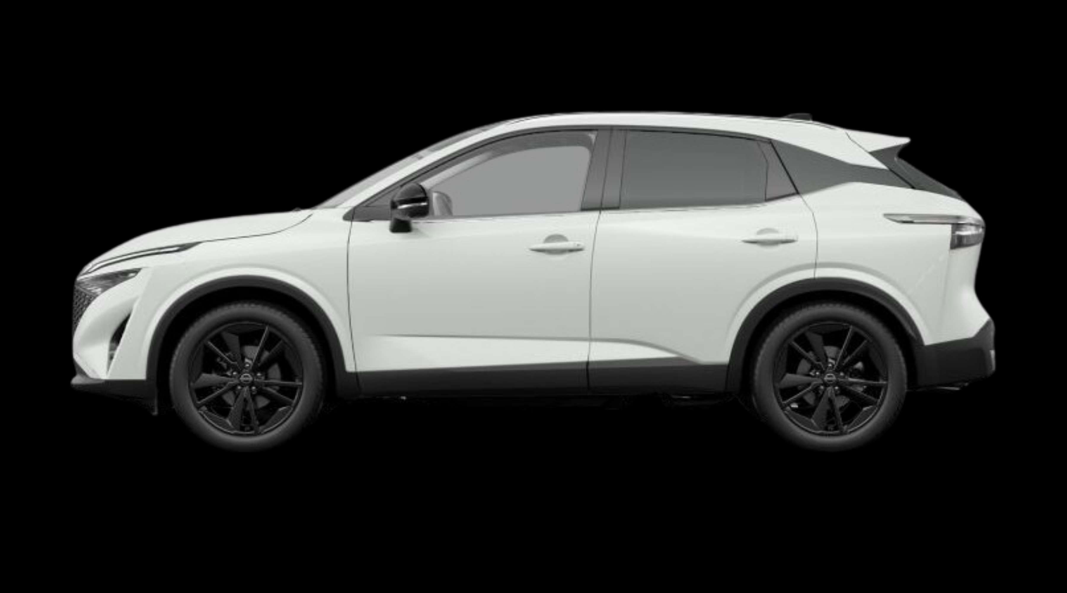 Seitenansicht eines Nissan Qashqai