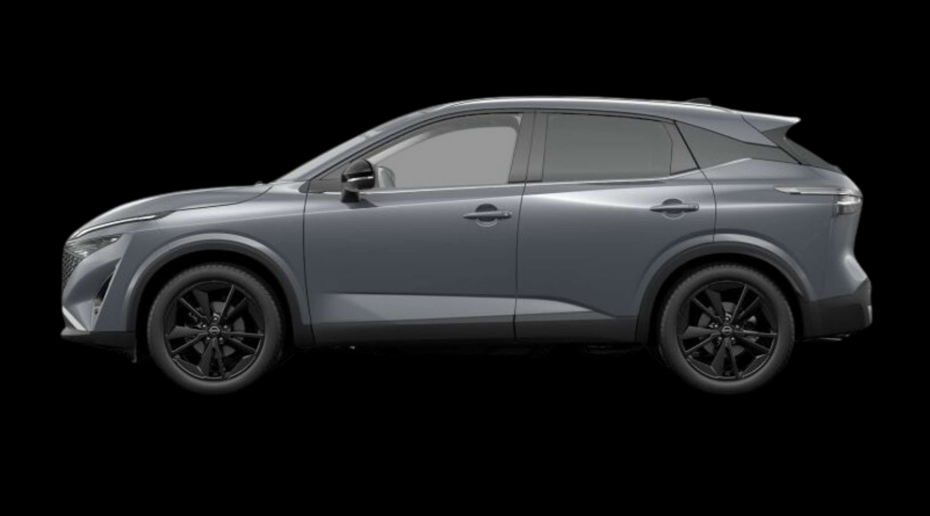 Seitenansicht eines Nissan Qashqai