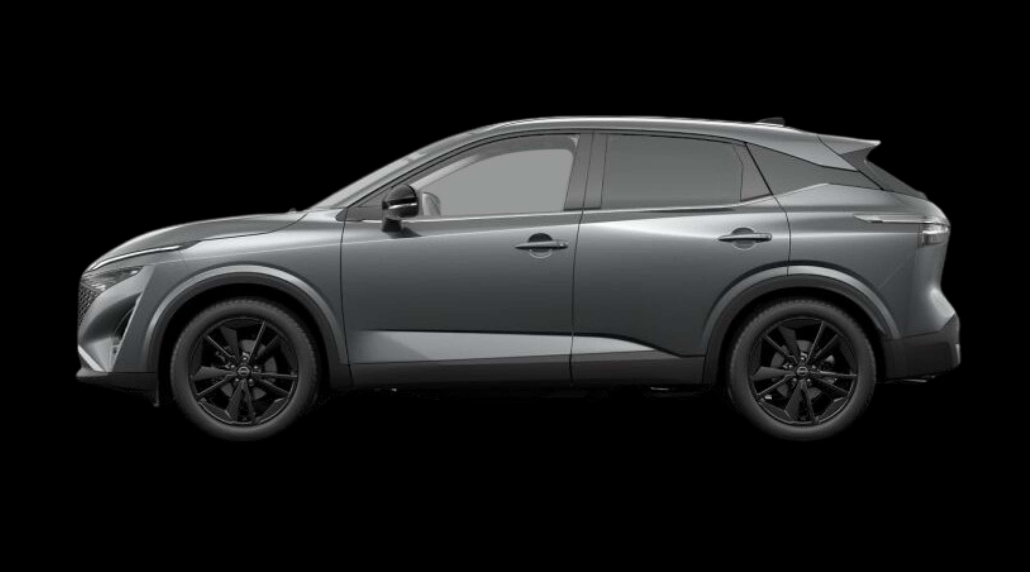 Seitenansicht eines Nissan Qashqai