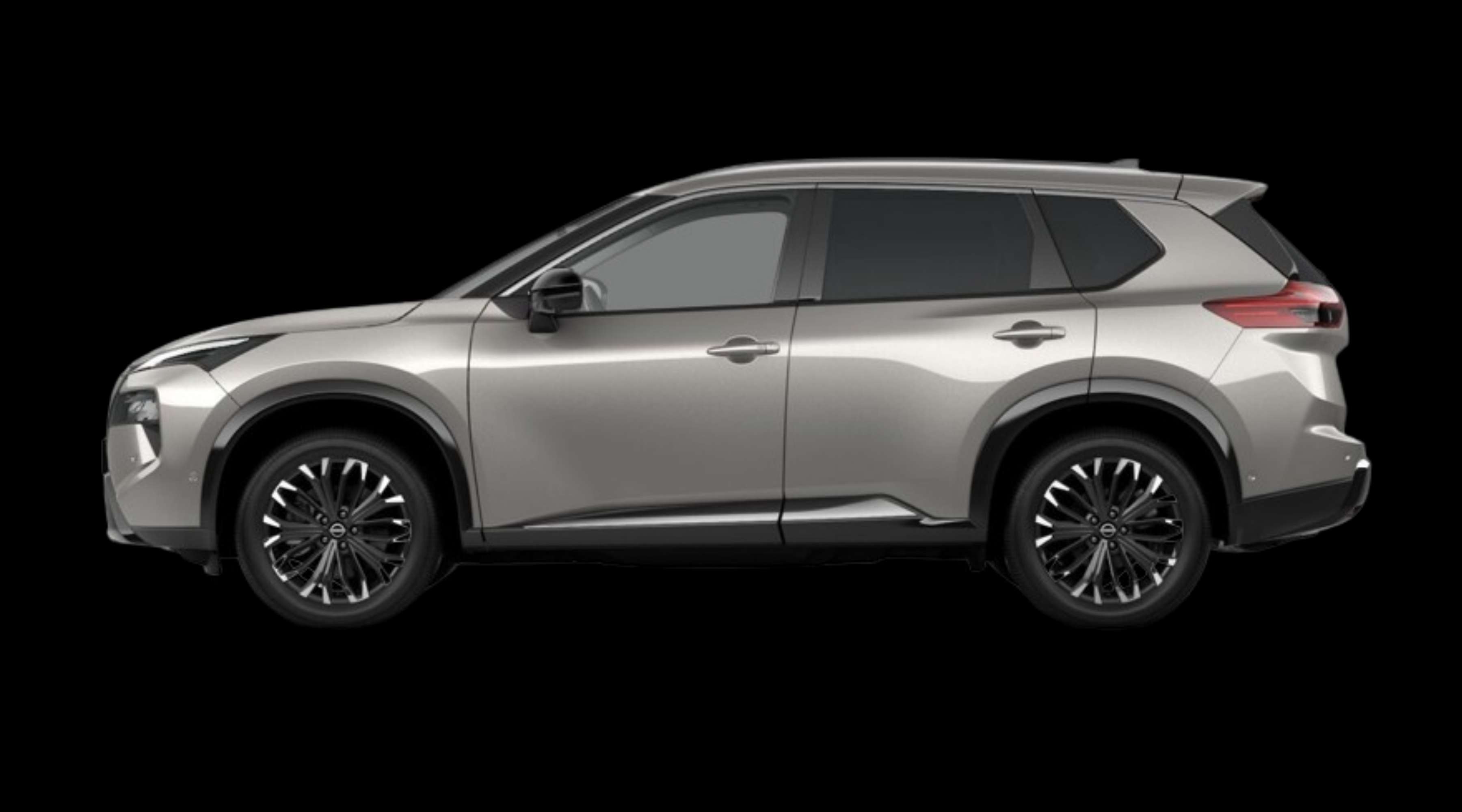 Seitenansicht eines Nissan X-TRAIL