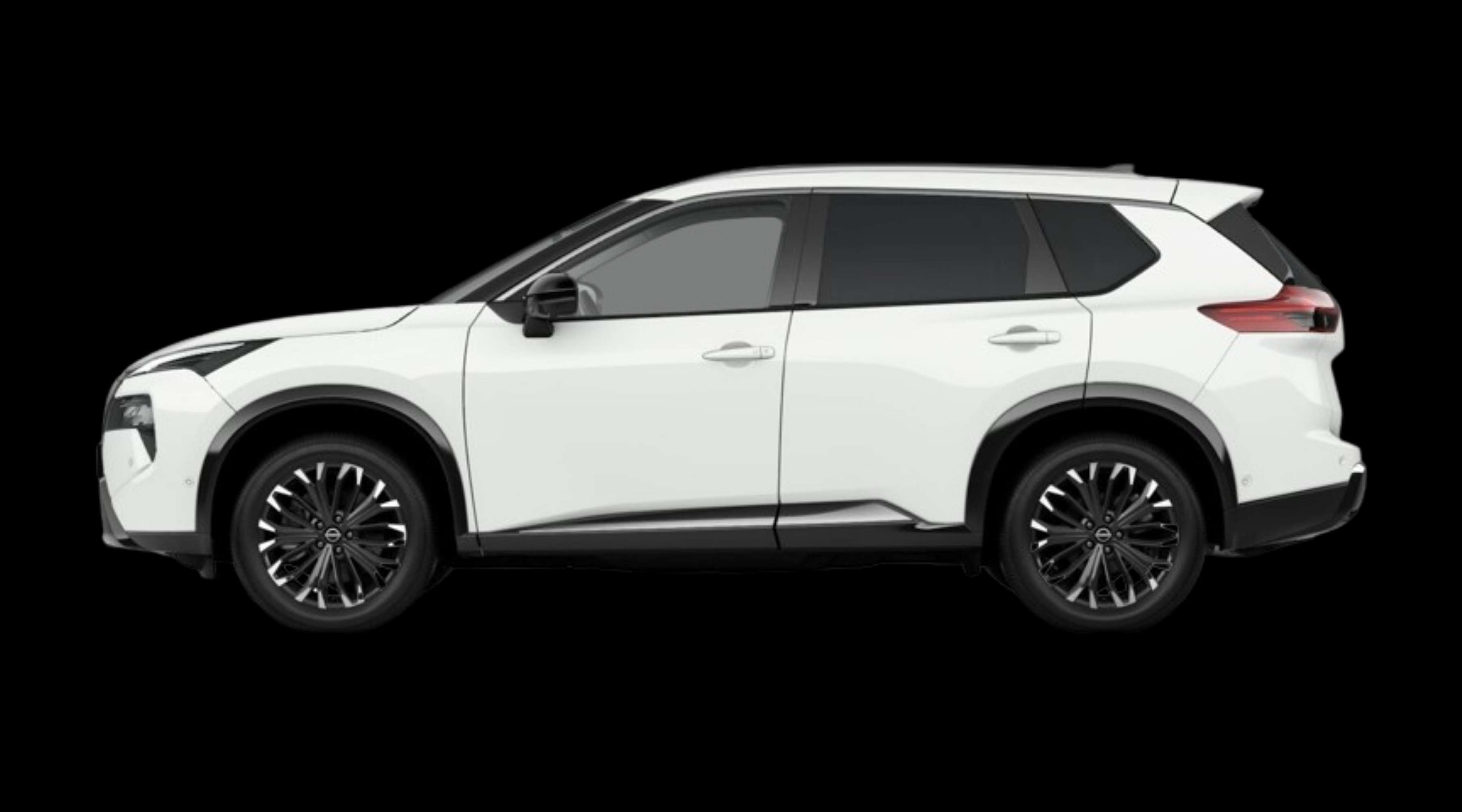 Seitenansicht eines Nissan X-TRAIL