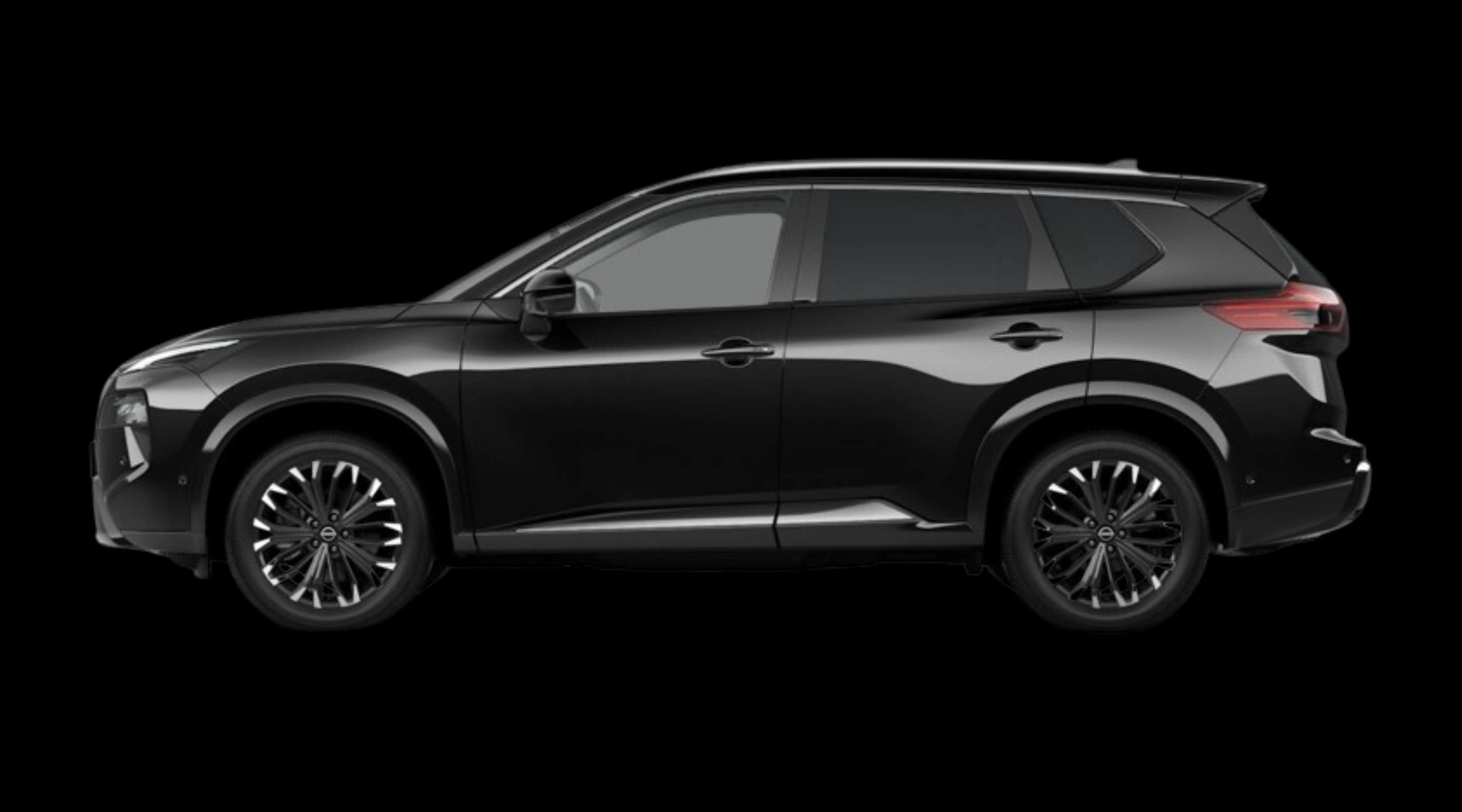 Seitenansicht eines Nissan X-TRAIL