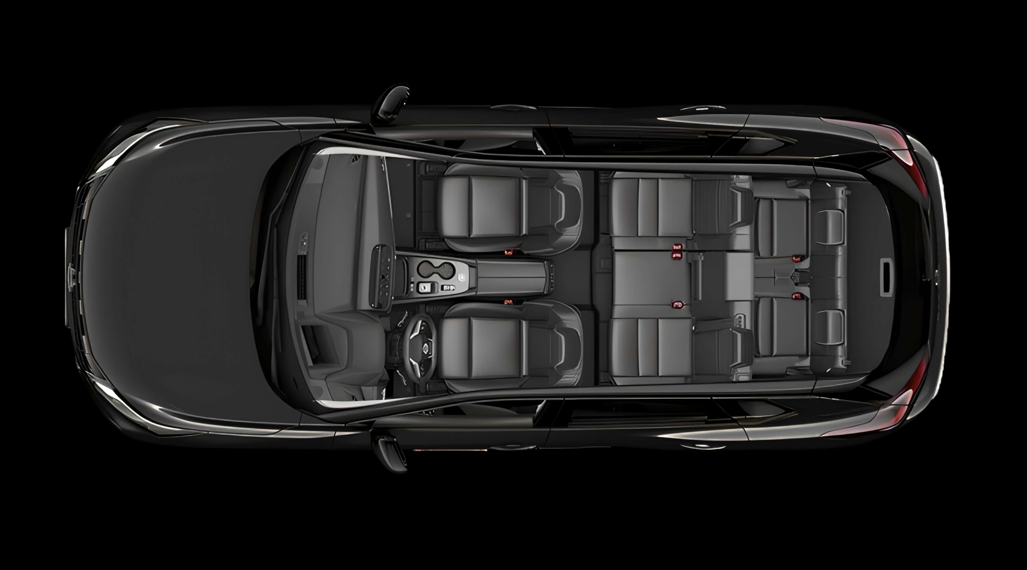 Vordersitze eines Nissan X-TRAIL