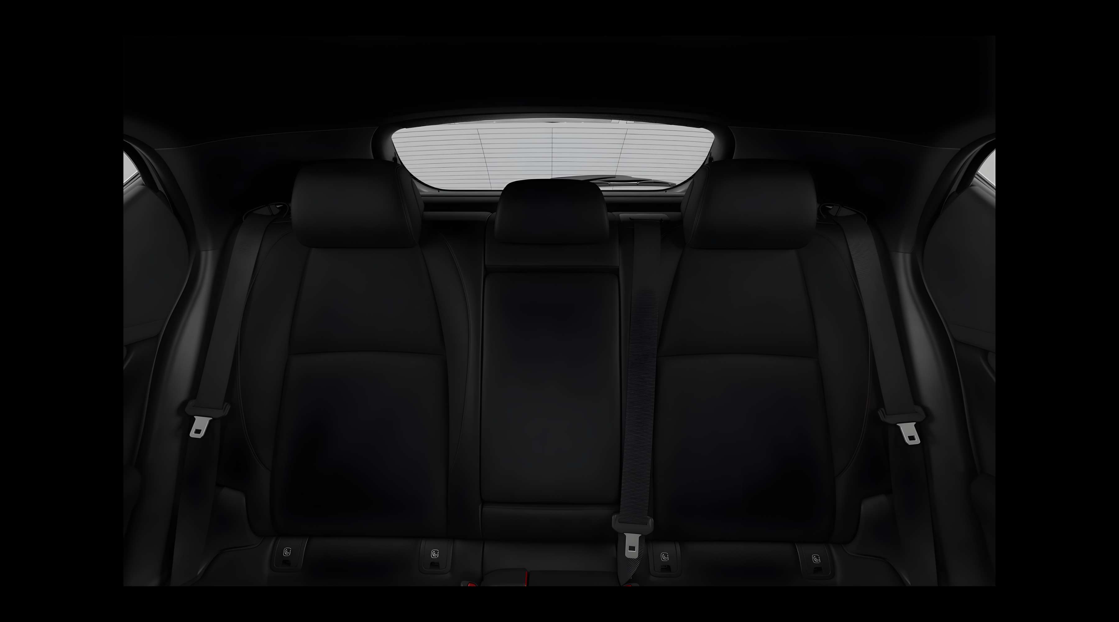 Rücksitzbank eines Mazda Mazda3